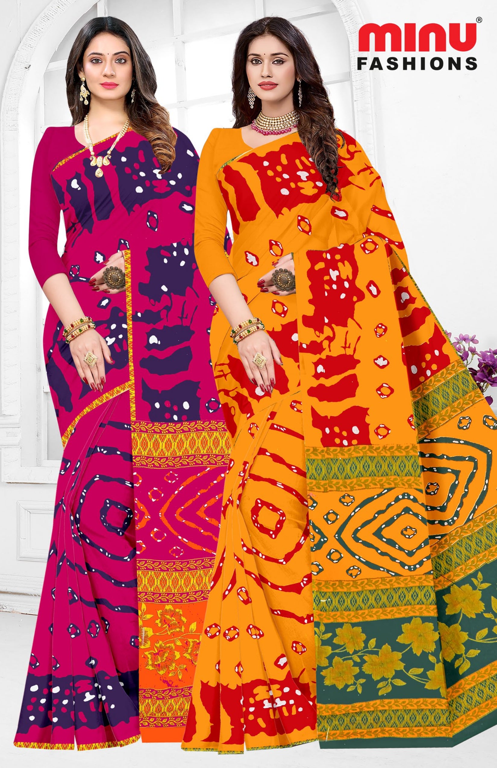 Saree Kacha Badam Vol-24 (Special Rate) (20 Pcs)