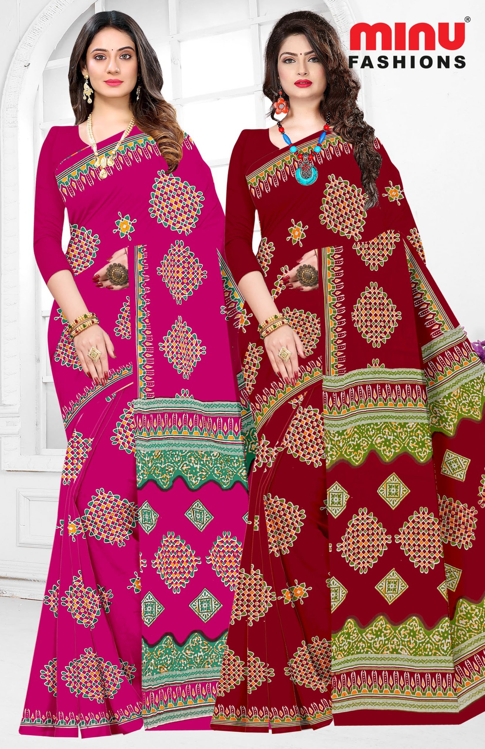 Saree Kacha Badam Vol-24 (Special Rate) (20 Pcs)