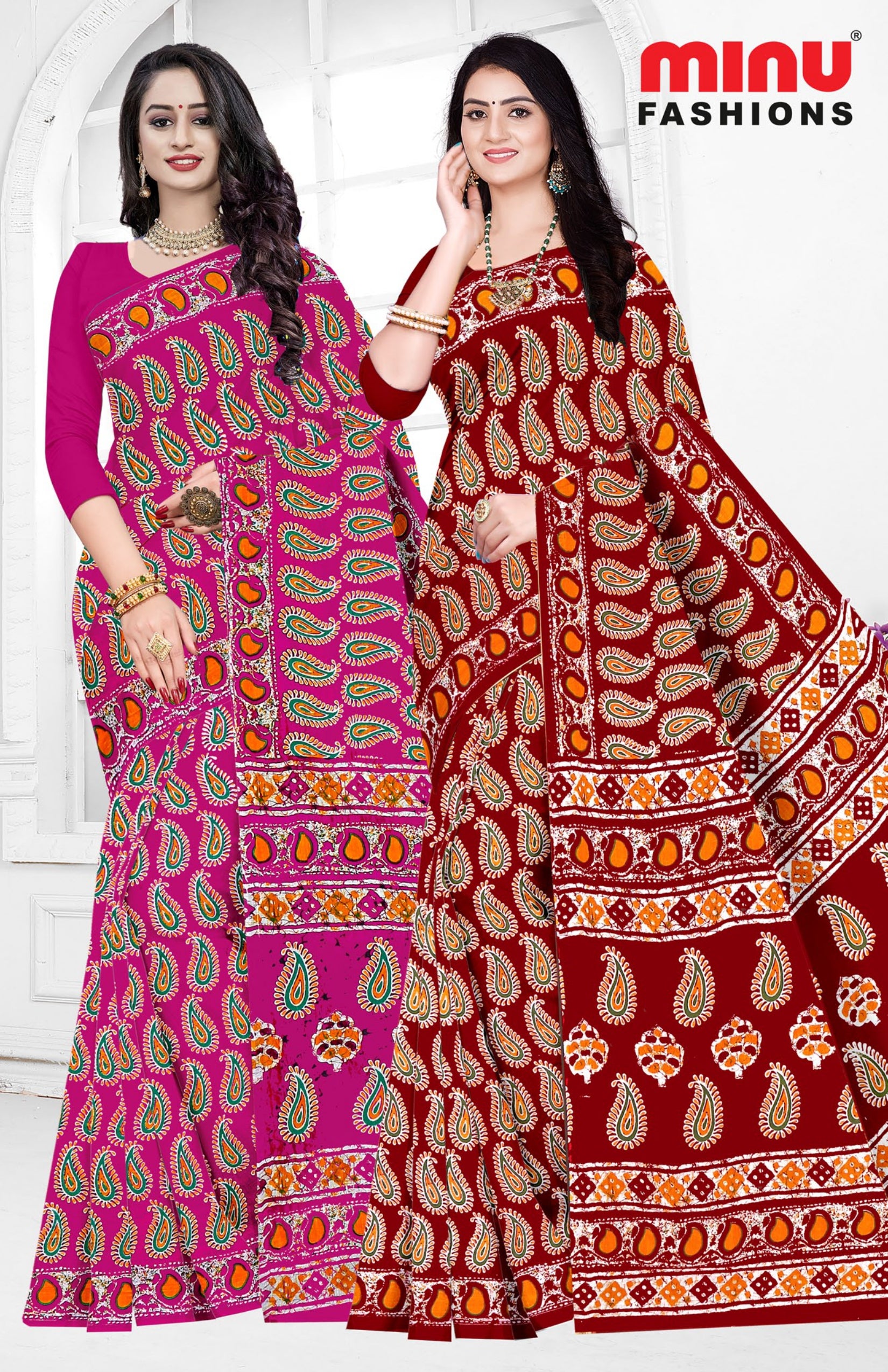 Saree Kacha Badam Vol-24 (Special Rate) (20 Pcs)