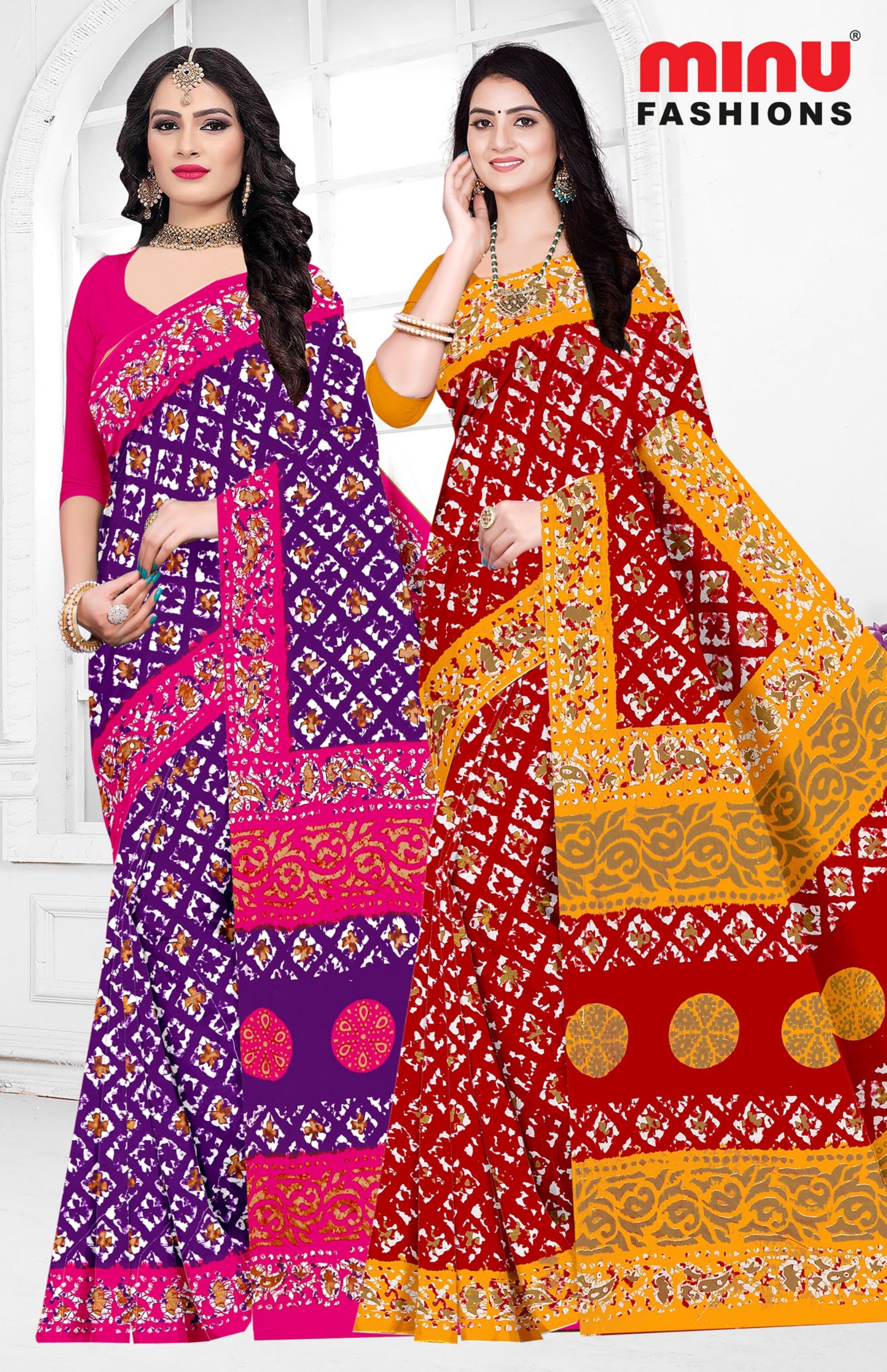 Saree Kacha Badam Vol-24 (Special Rate) (20 Pcs)