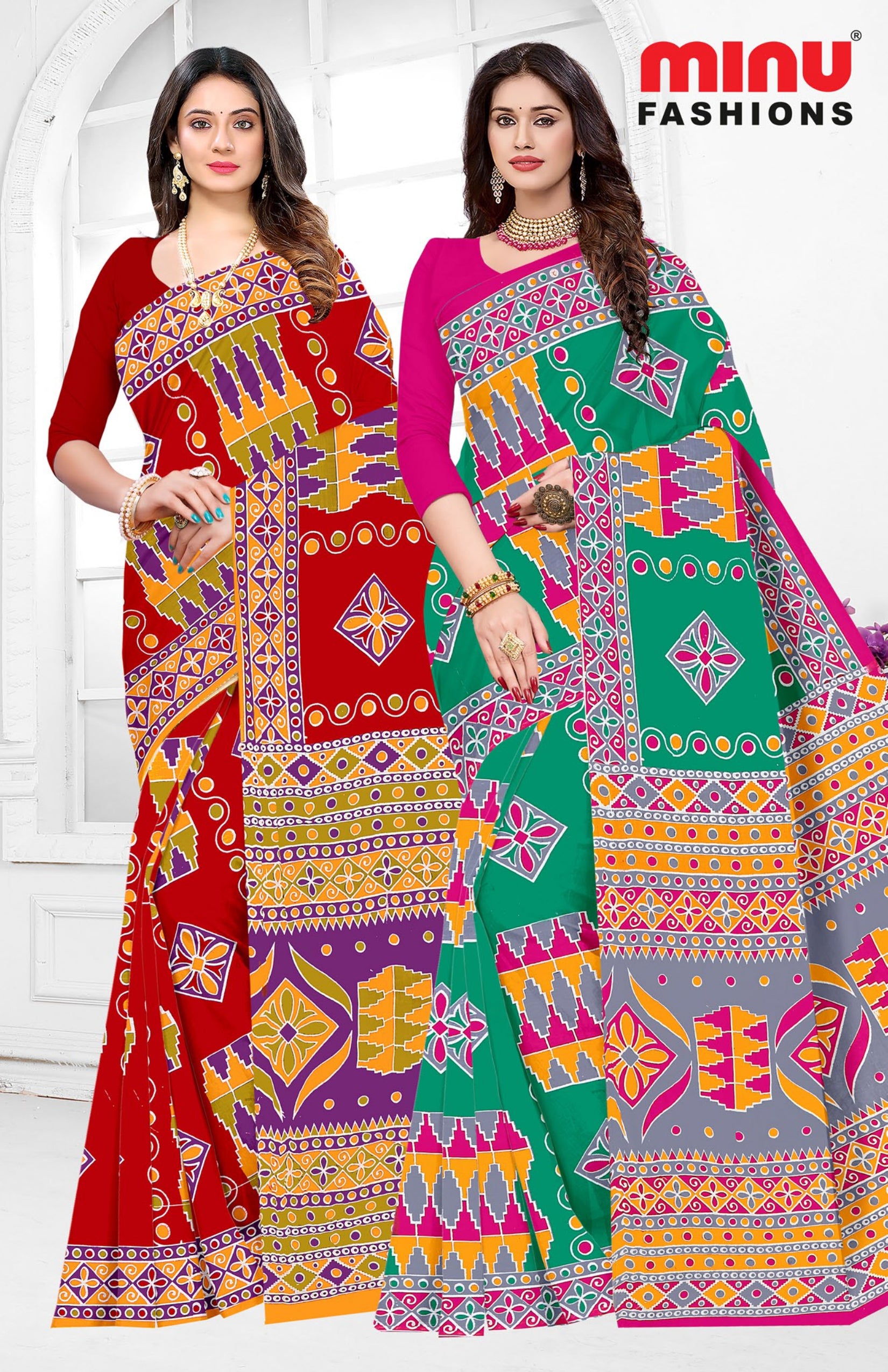 Saree Kacha Badam Vol-24 (Special Rate) (20 Pcs)