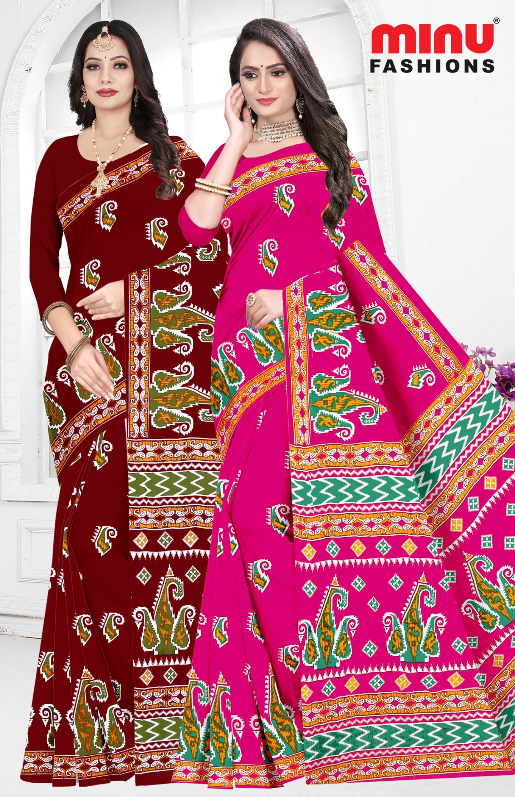 Saree Kacha Badam Vol-24 (Special Rate) (20 Pcs)