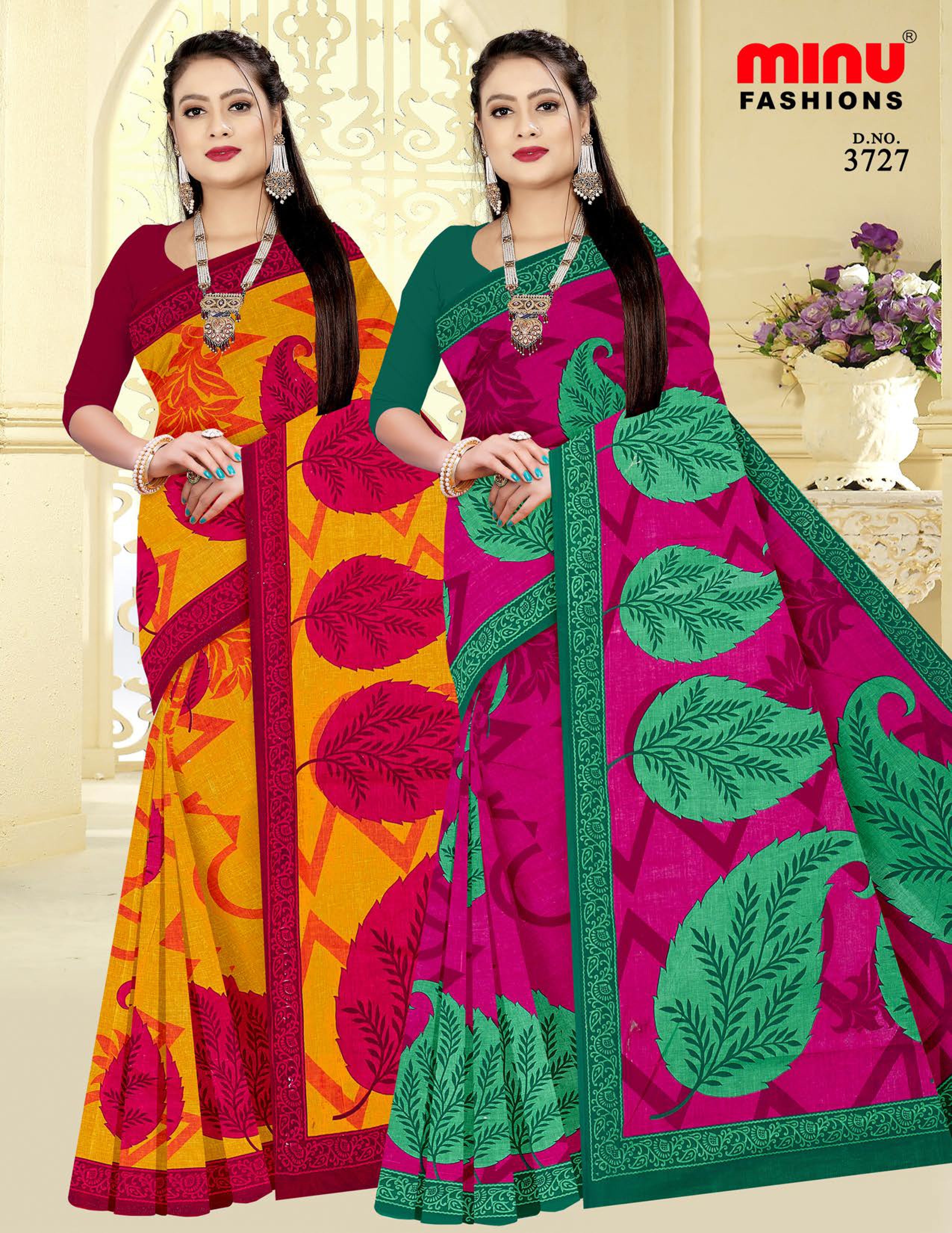 Saree Kacha Badam Vol-25 (Special Rate) (20 Pcs)
