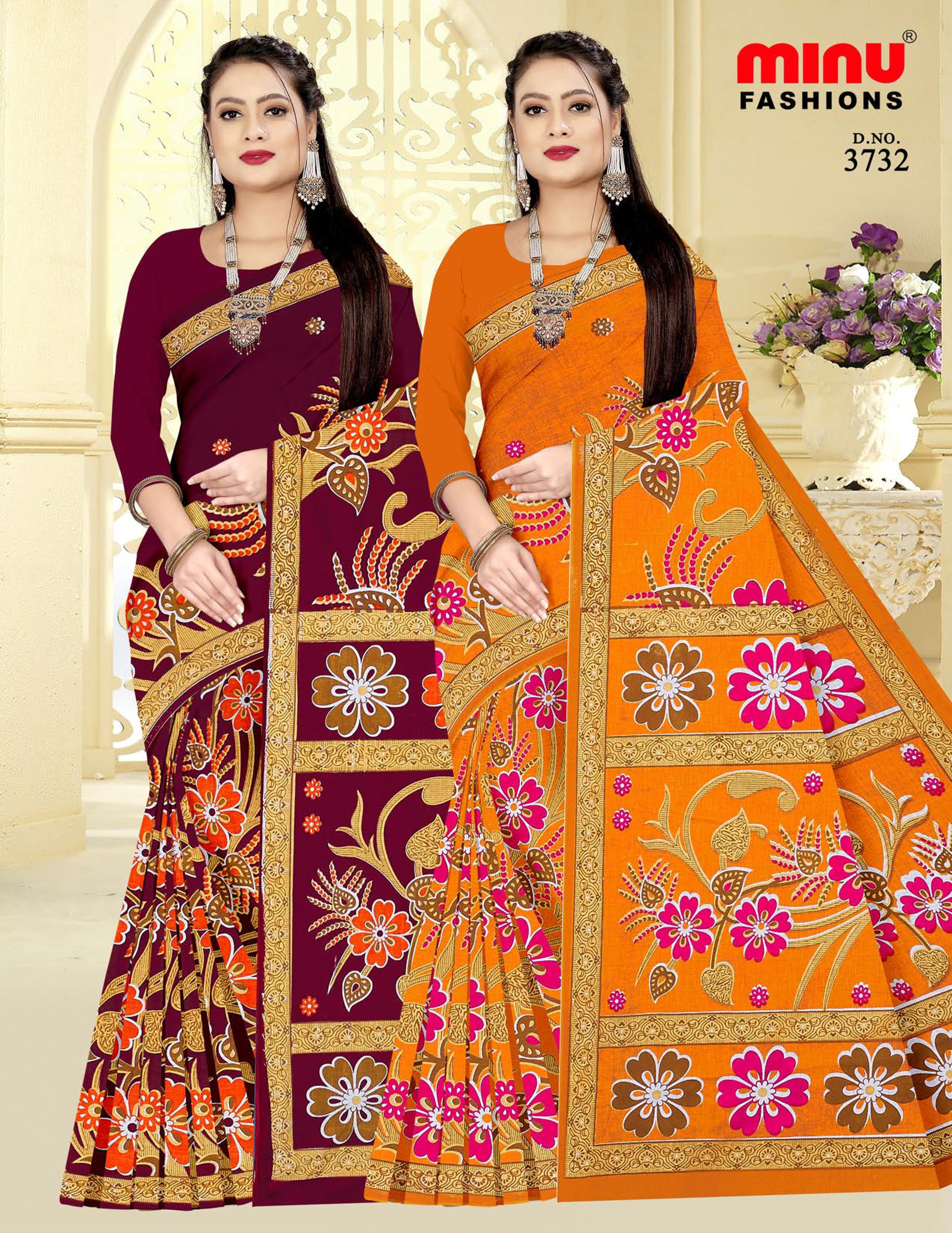 Saree Kacha Badam Vol-25 (Special Rate) (20 Pcs)