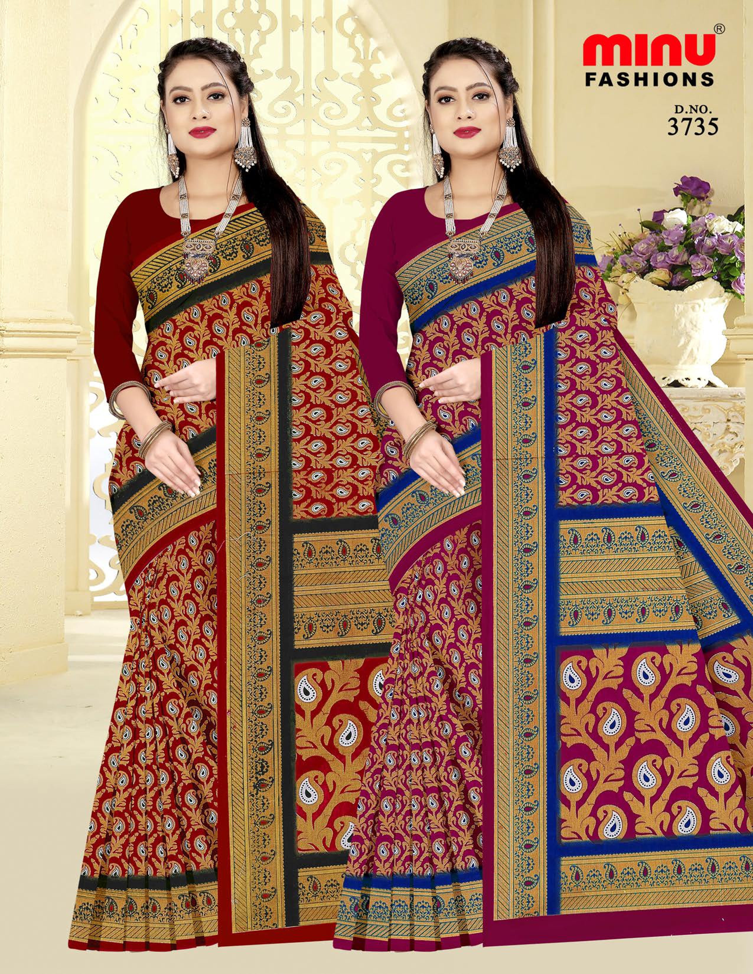 Saree Kacha Badam Vol-25 (Special Rate) (20 Pcs)