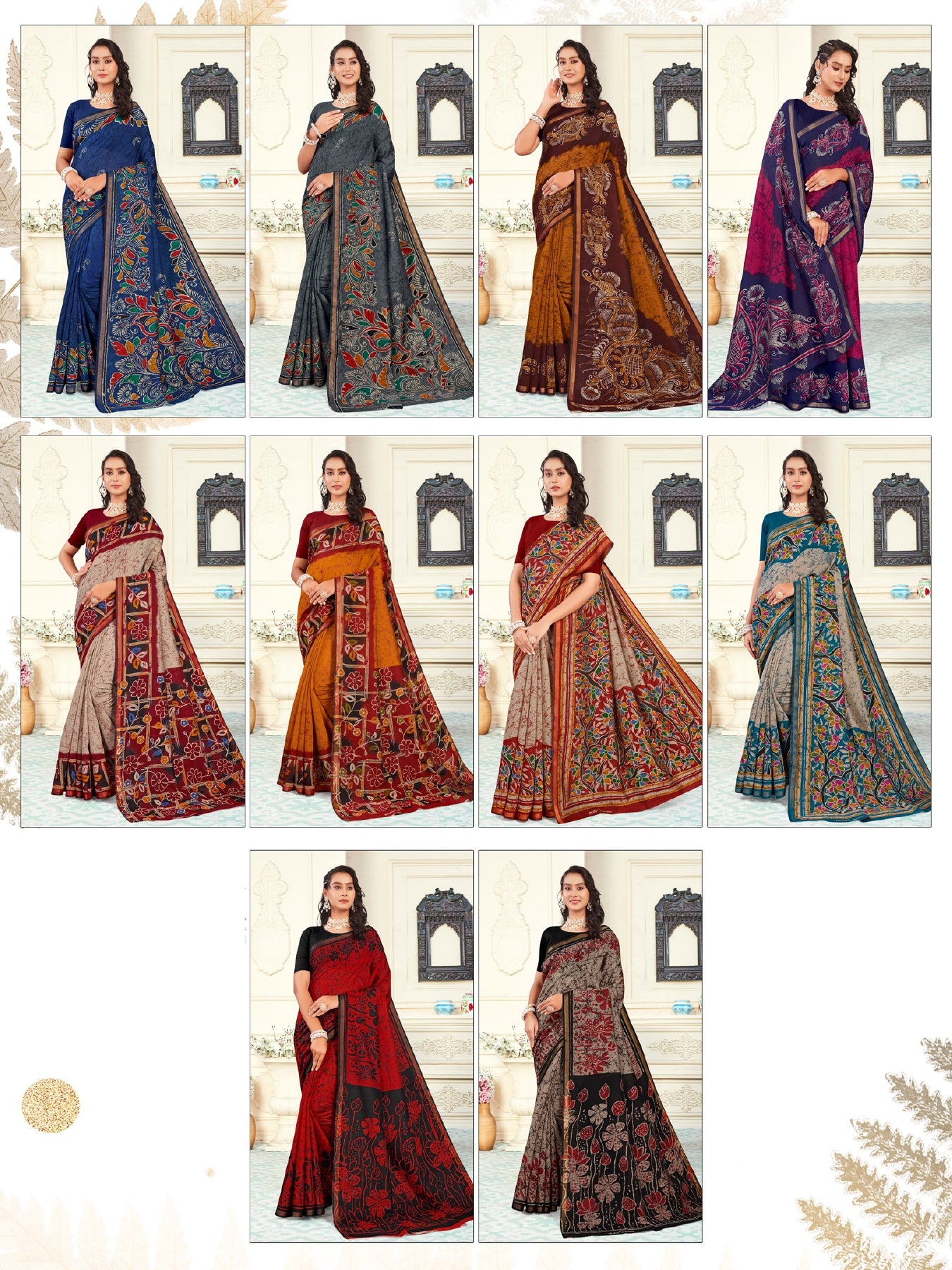 Saree Kanishka Batik (10 Pcs)