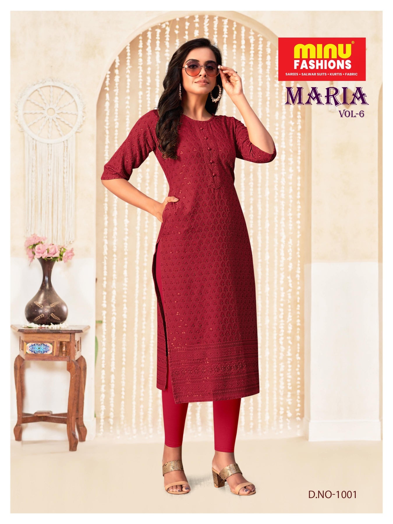Kurti Maria VOL - 6 (6 PCS)