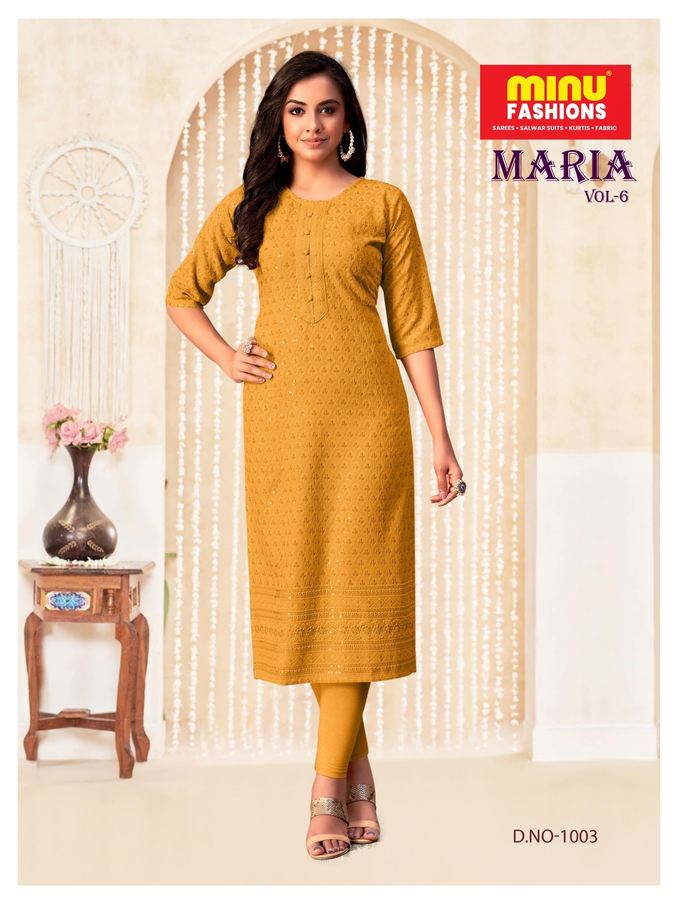 Kurti Maria VOL - 6 (6 PCS)