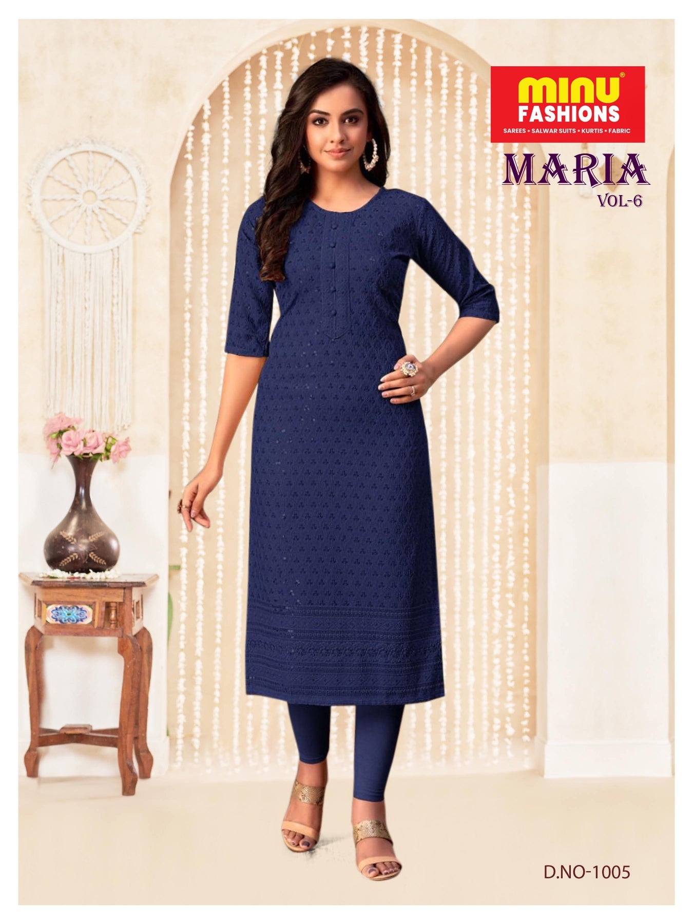Kurti Maria VOL - 6 (6 PCS)