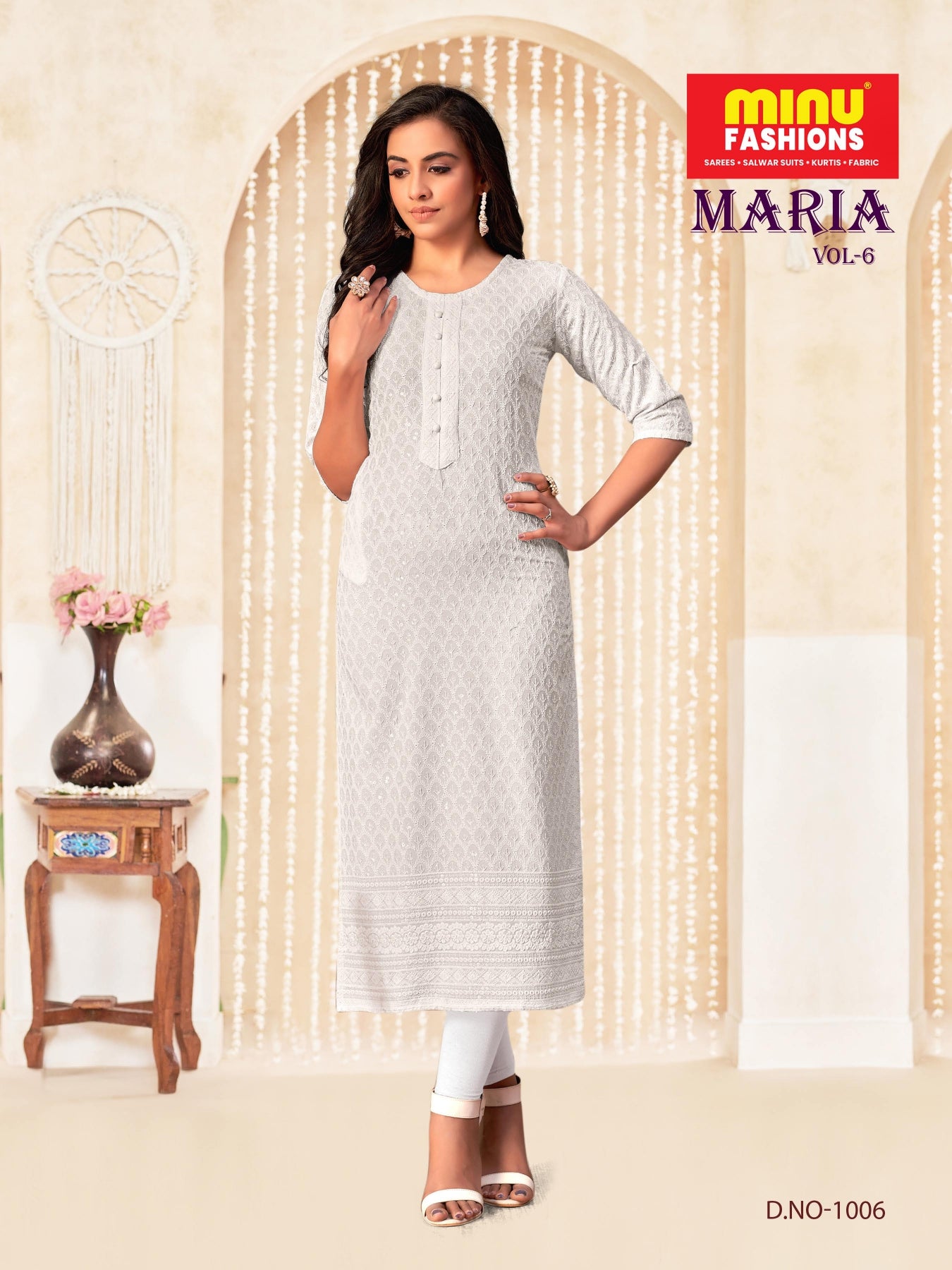 Kurti Maria VOL - 6 (6 PCS)