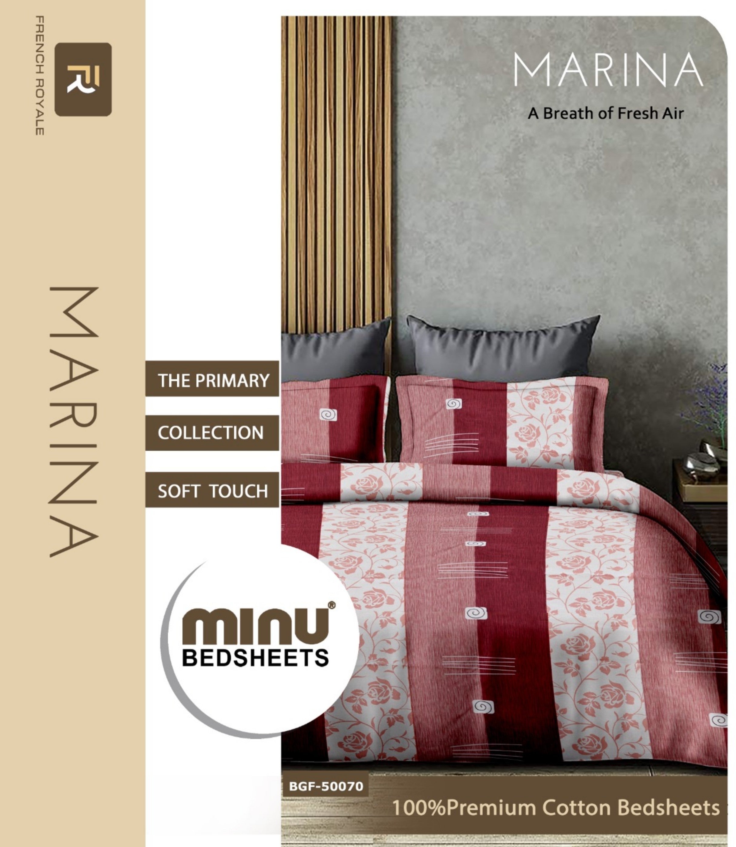 Bedsheet Marina Assorted (12P)