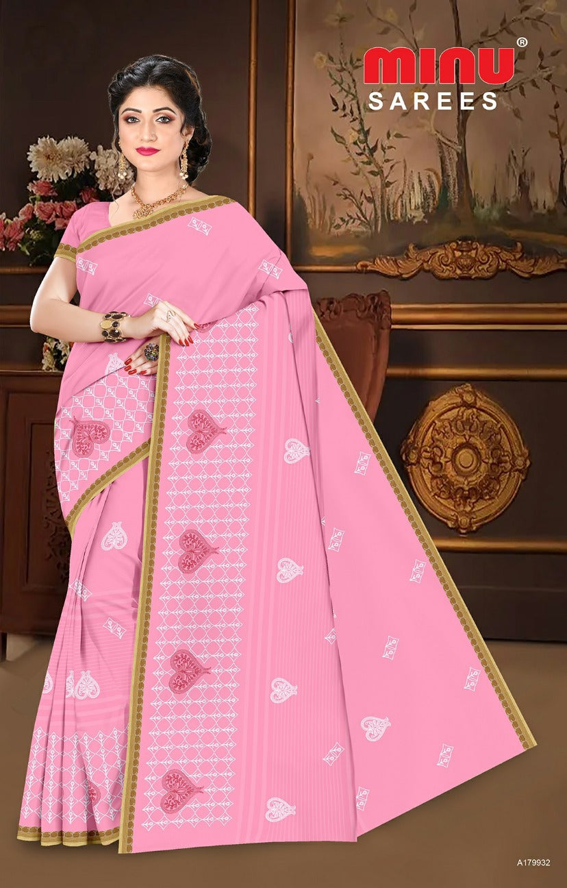 Embroidered Saree- Molly (8P)