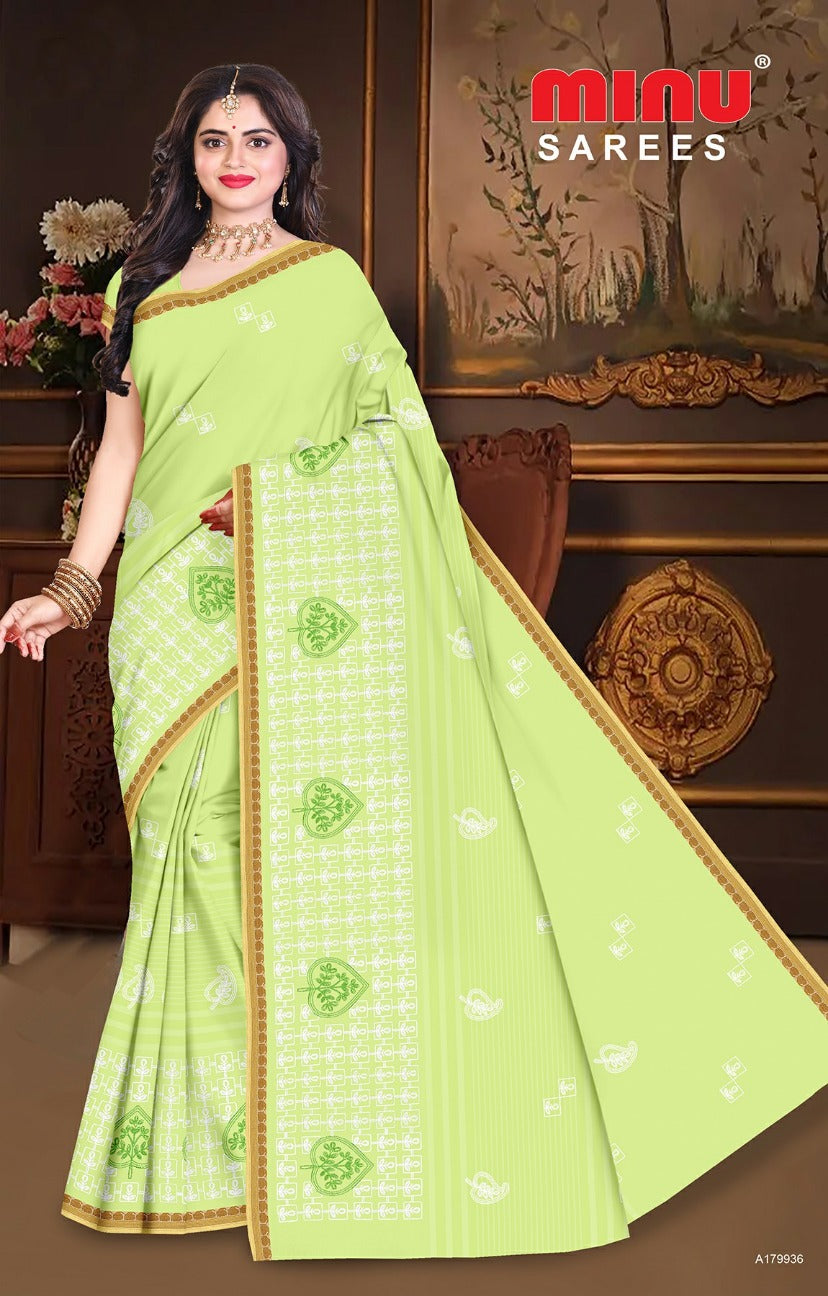 Embroidered Saree- Molly (8P)