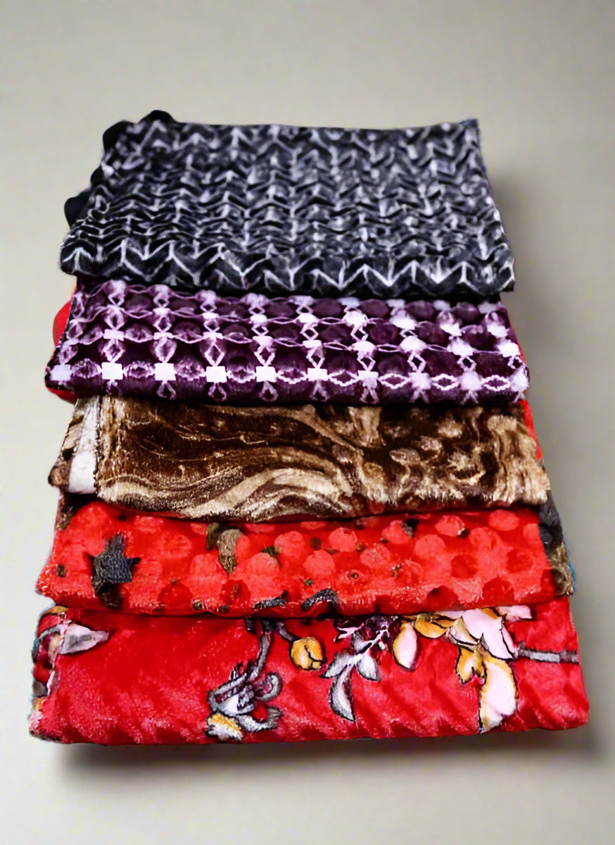 Woolen Designer Shawl Manali (Special Rate) - Assorted 10 Pcs Set