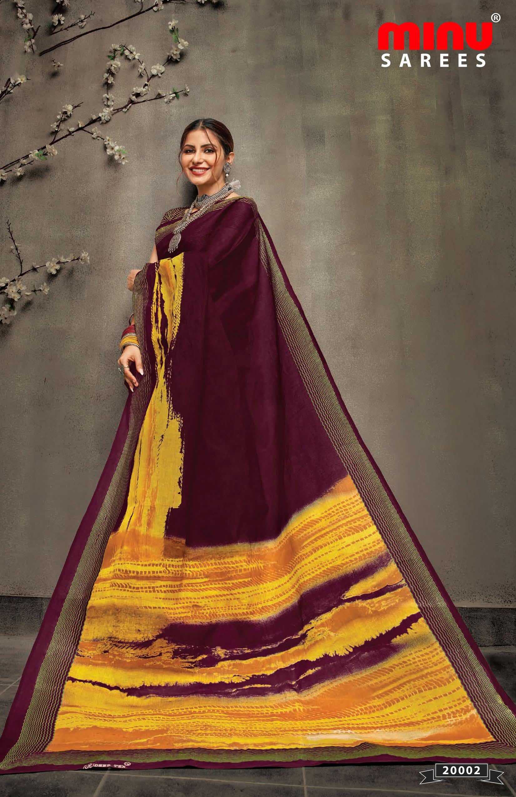 Best-quality printed saree at best prices