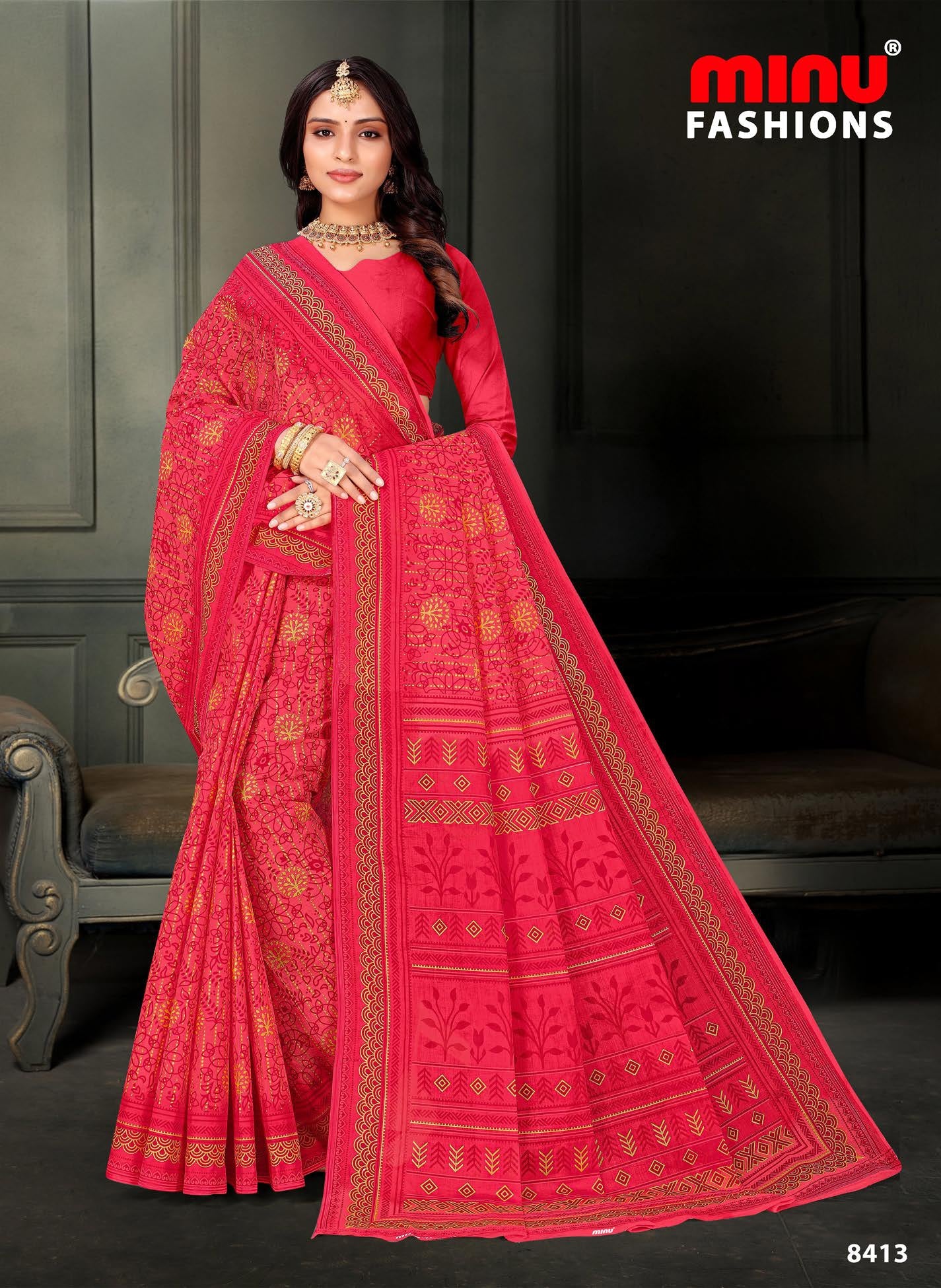 Saree Mumtaz Vol-08 (8 Pcs Set)