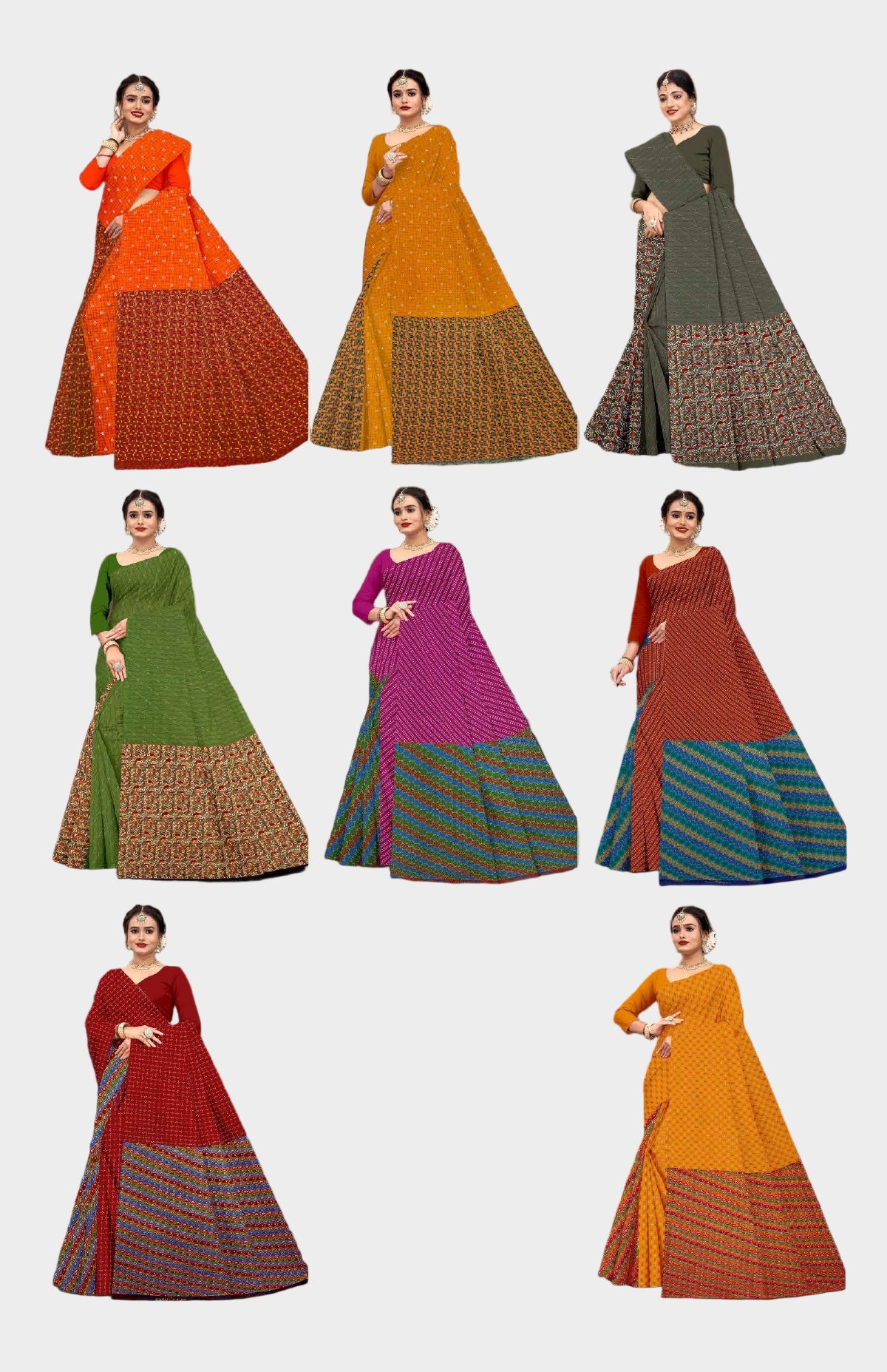Saree Nayan Tara Vol-4 (8 Pcs)