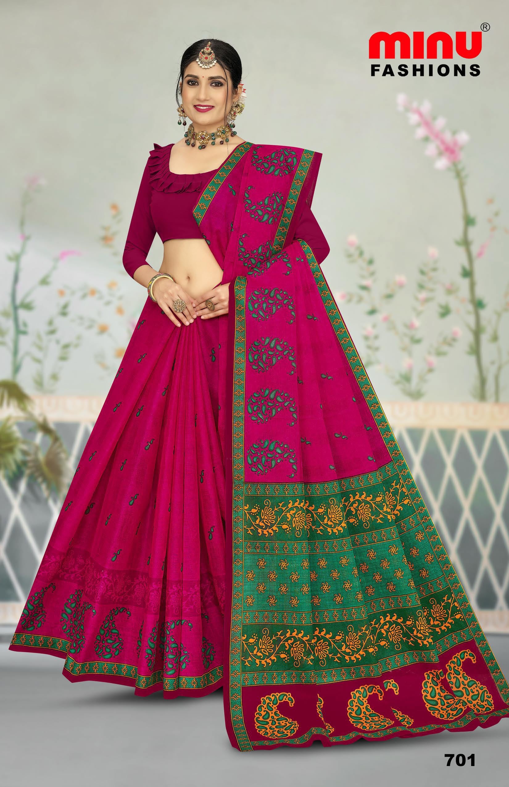 Saree Nancy Vol-1 (Special Rate) (12 Pcs)
