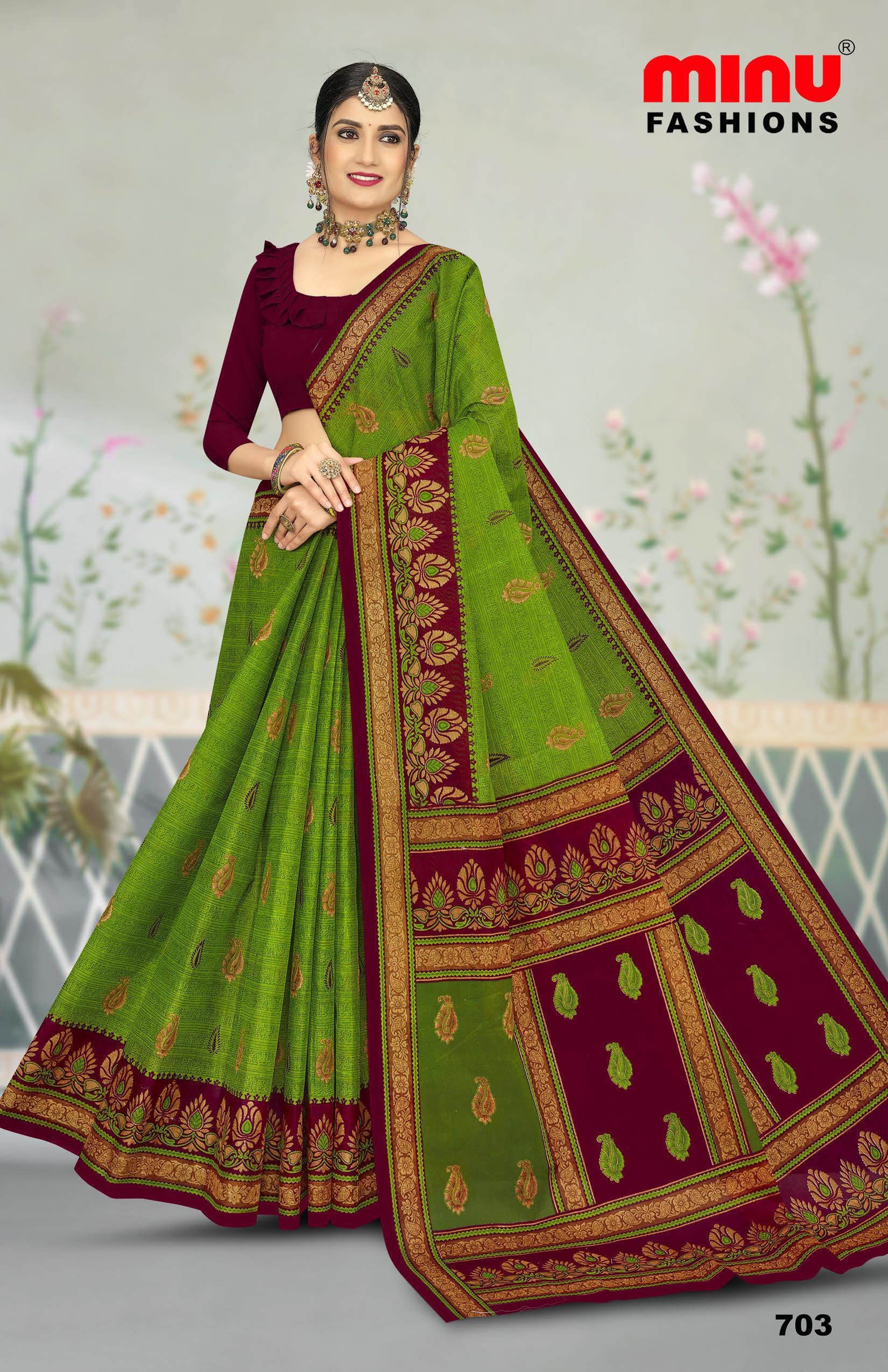 Saree Nancy Vol-1 (Special Rate) (12 Pcs)
