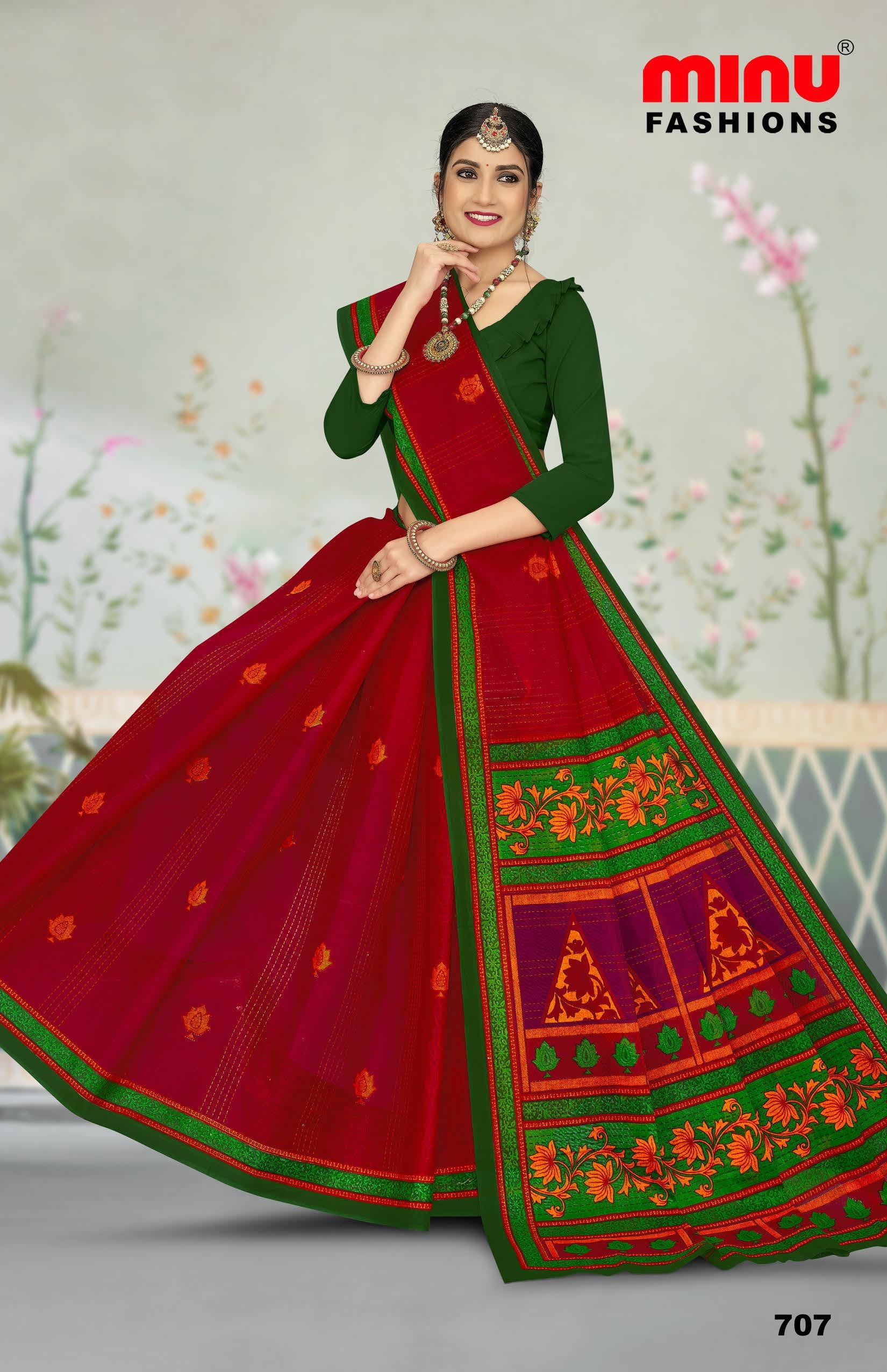Saree Nancy Vol-1 (Special Rate) (12 Pcs)