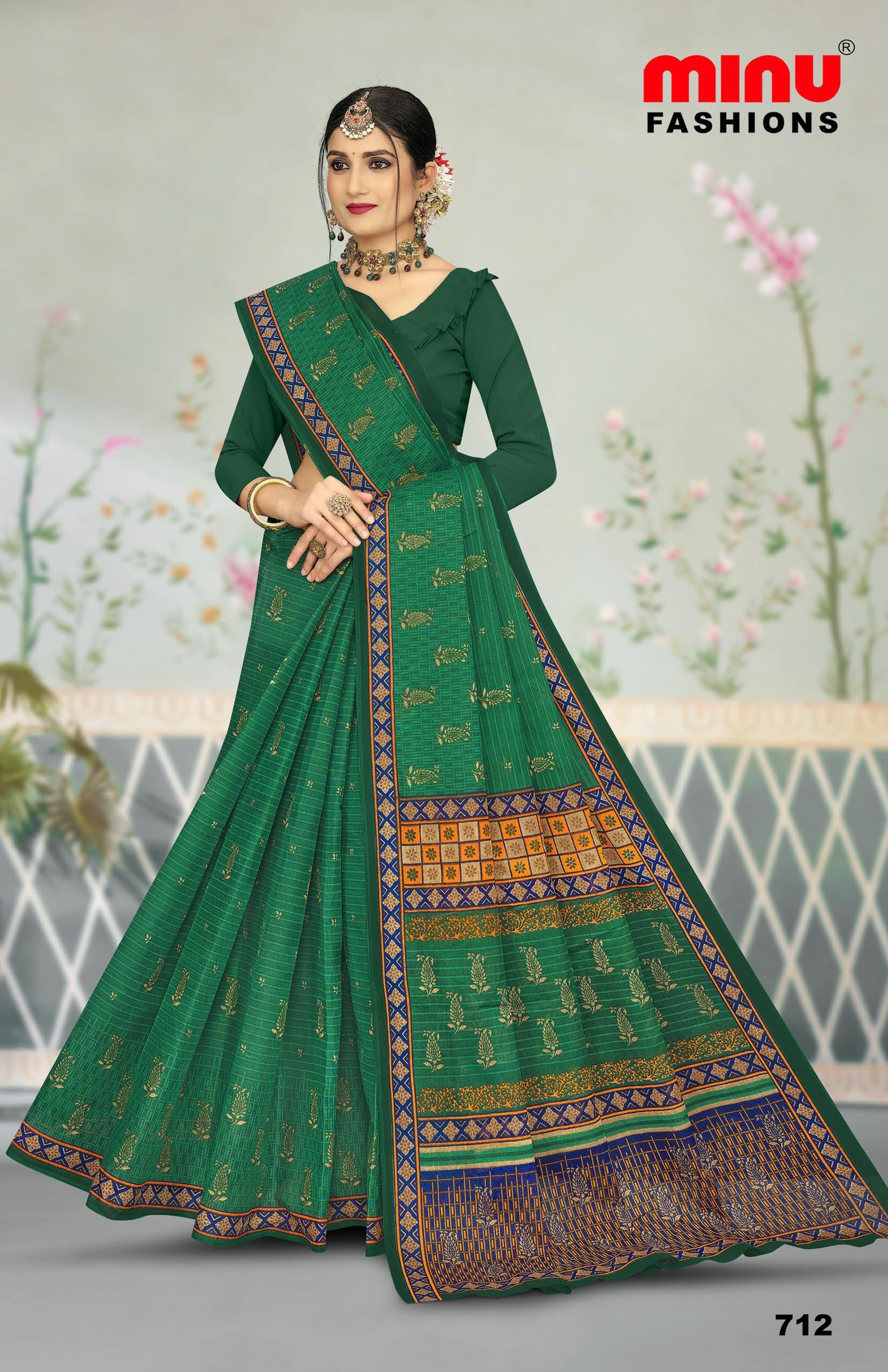 Saree Nancy Vol-1 (Special Rate) (12 Pcs)