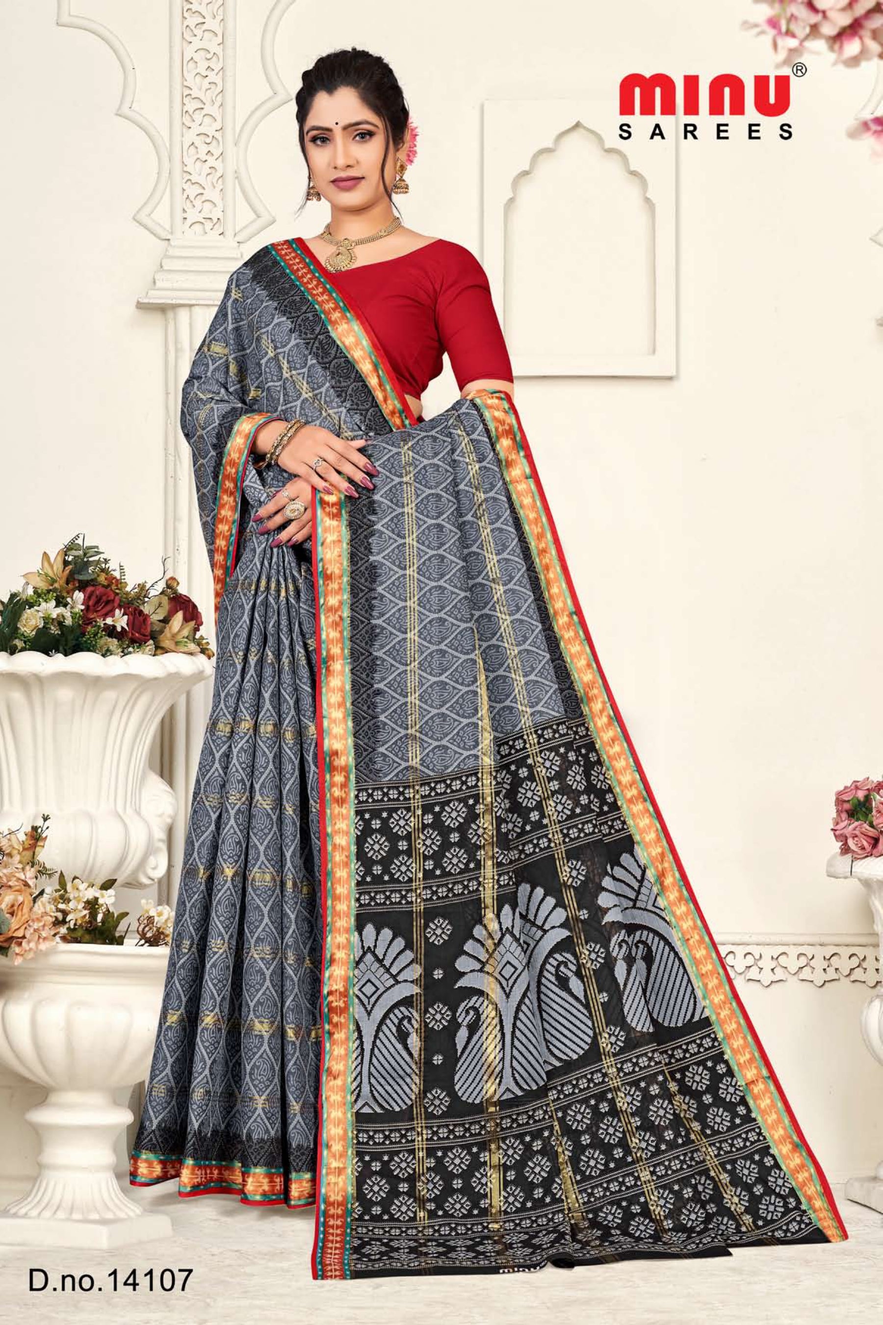 Best offers of pure cotton saree for women and girls 