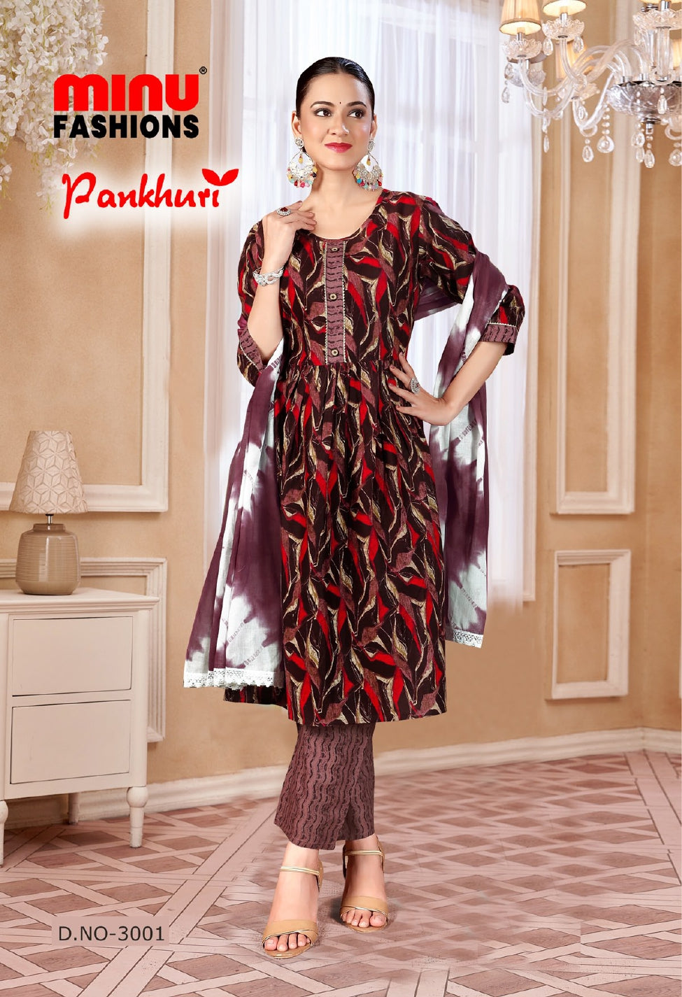 Stitched Suit Pankhuri (Vol-03) - 10 Pcs Set