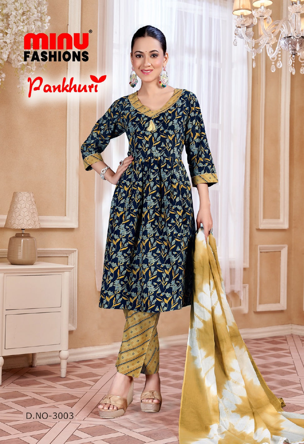 Stitched Suit Pankhuri (Vol-03) - 10 Pcs Set