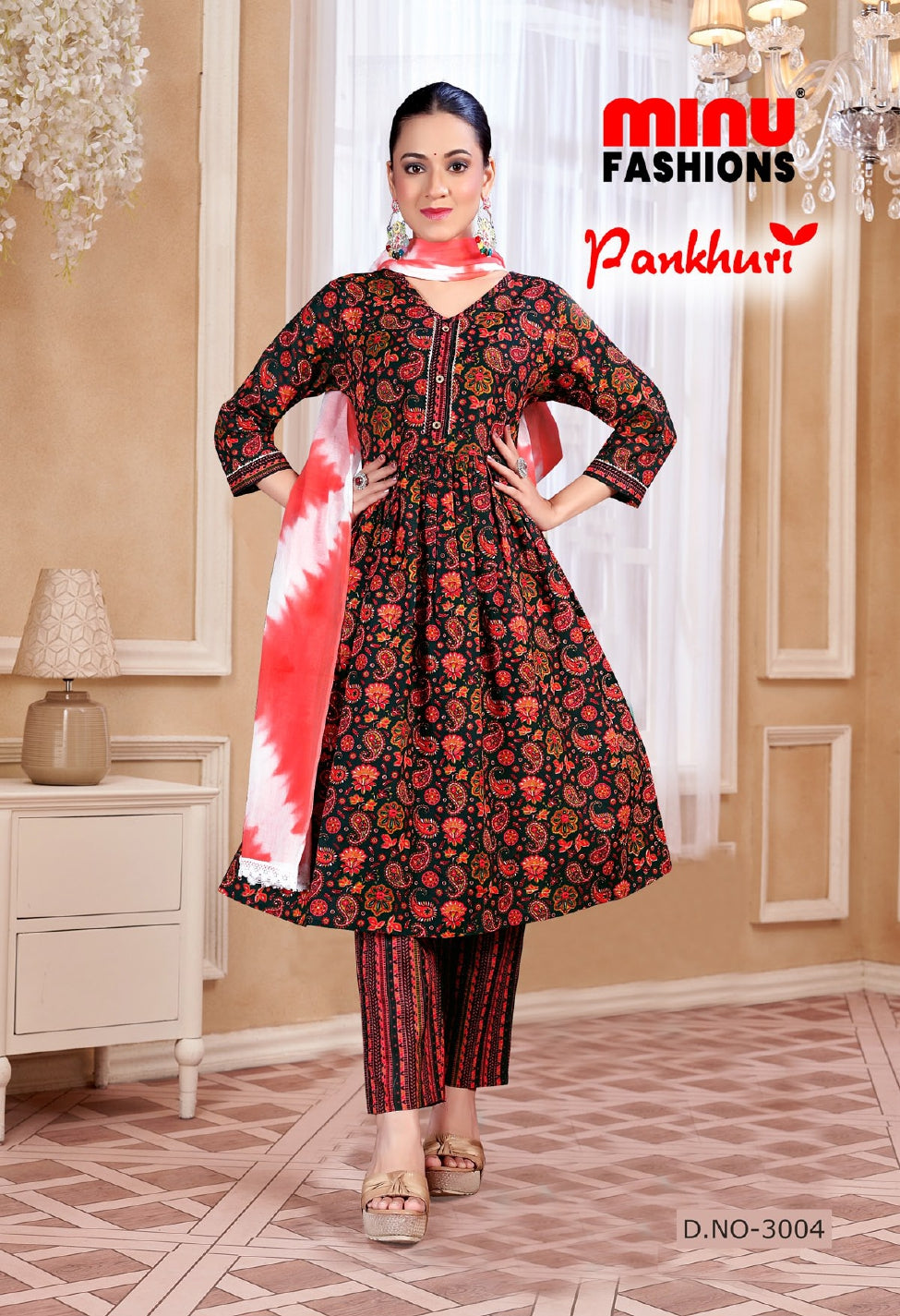 Stitched Suit Pankhuri (Vol-03) - 10 Pcs Set