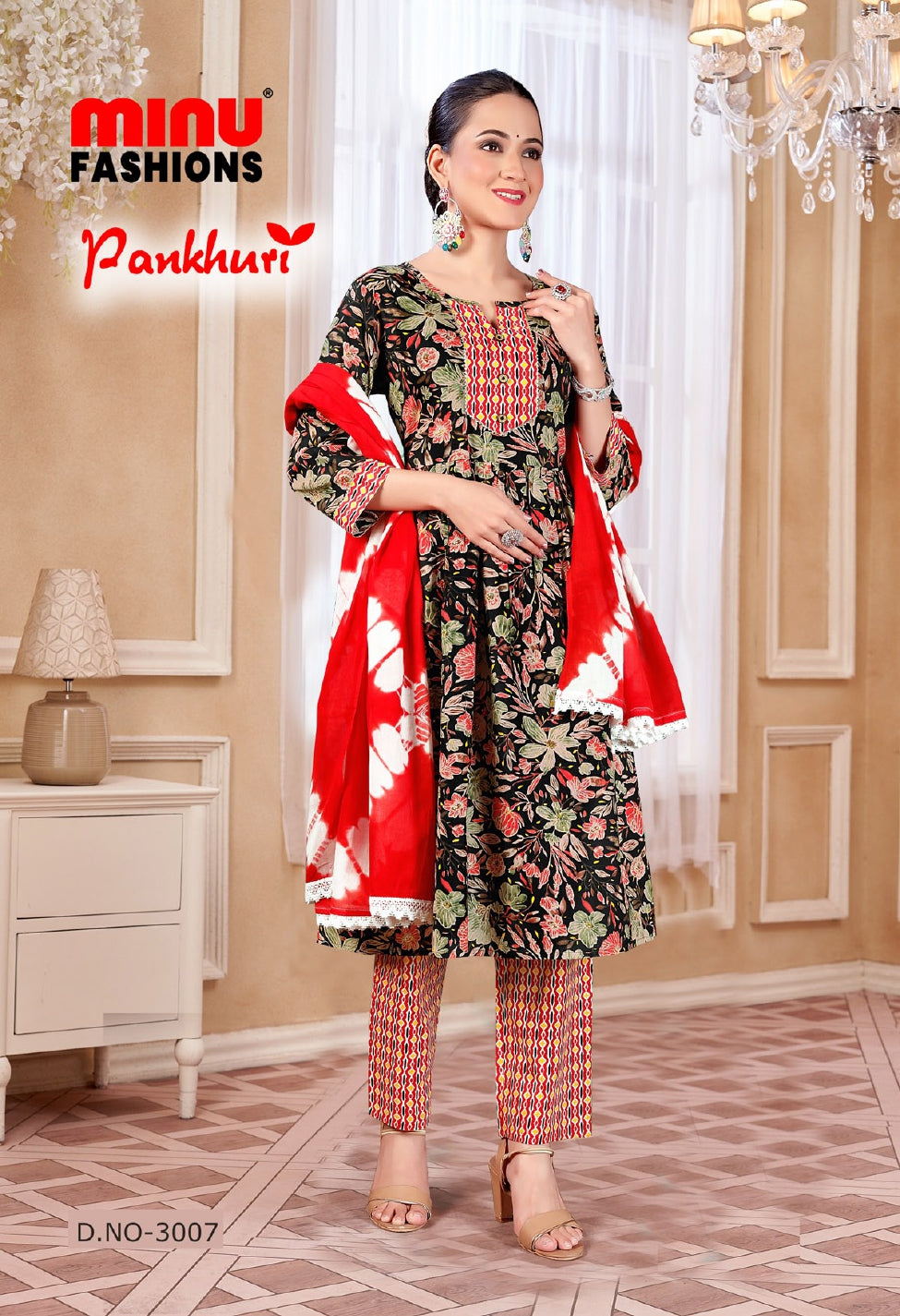 Stitched Suit Pankhuri (Vol-03) - 10 Pcs Set