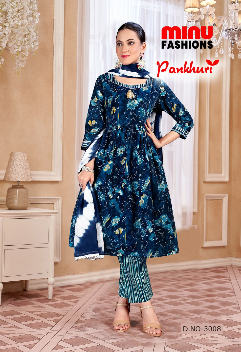 Stitched Suit Pankhuri (Vol-03) - 10 Pcs Set