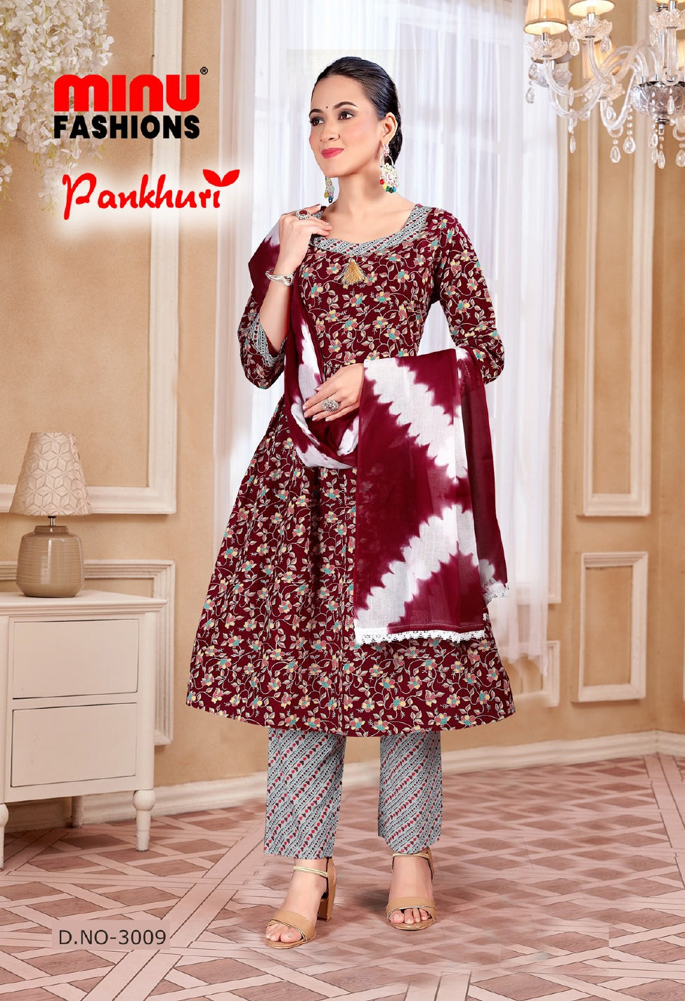 Stitched Suit Pankhuri (Vol-03) - 10 Pcs Set