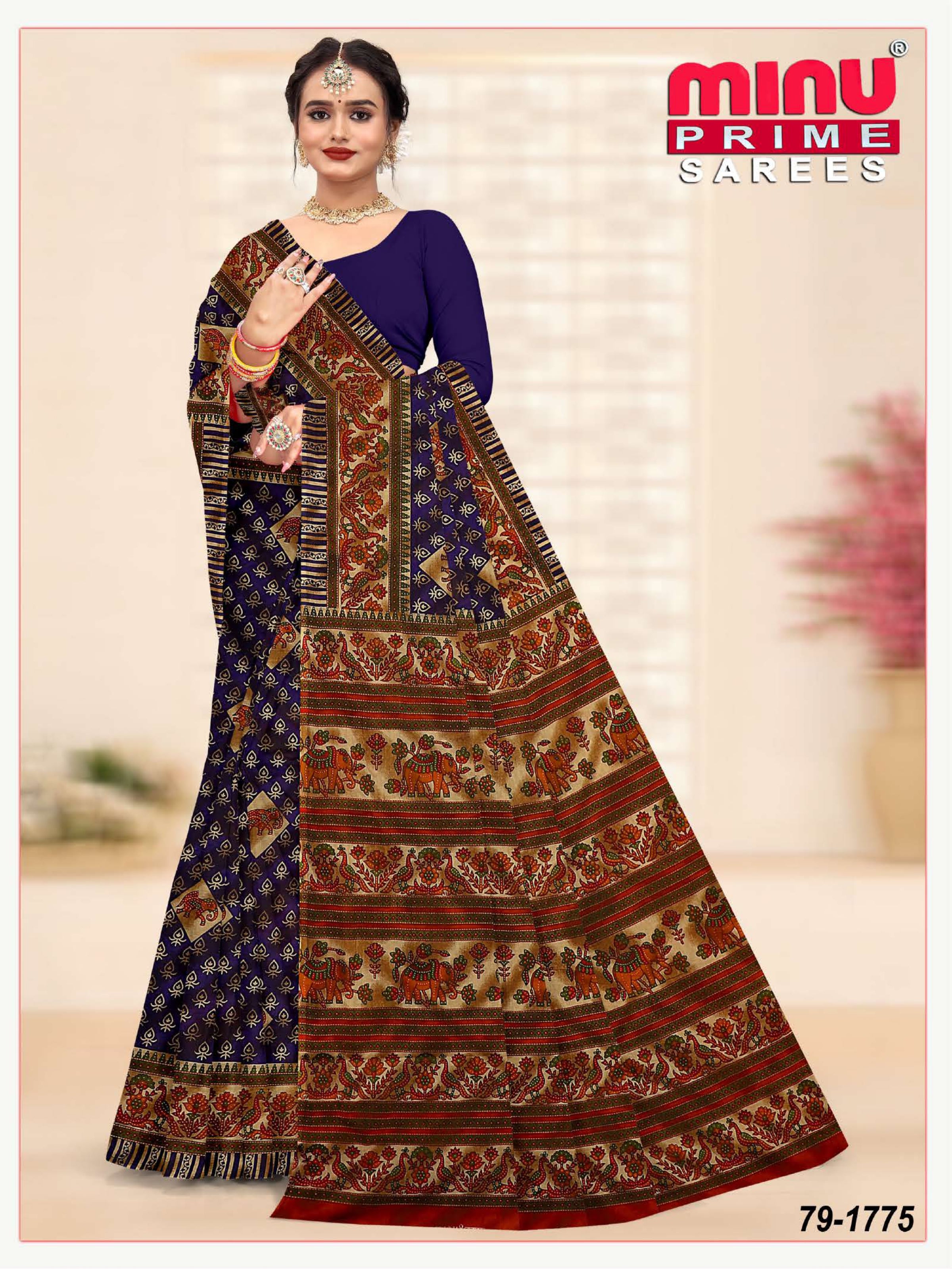 Saree Prime Block 4 (8 Pcs)
