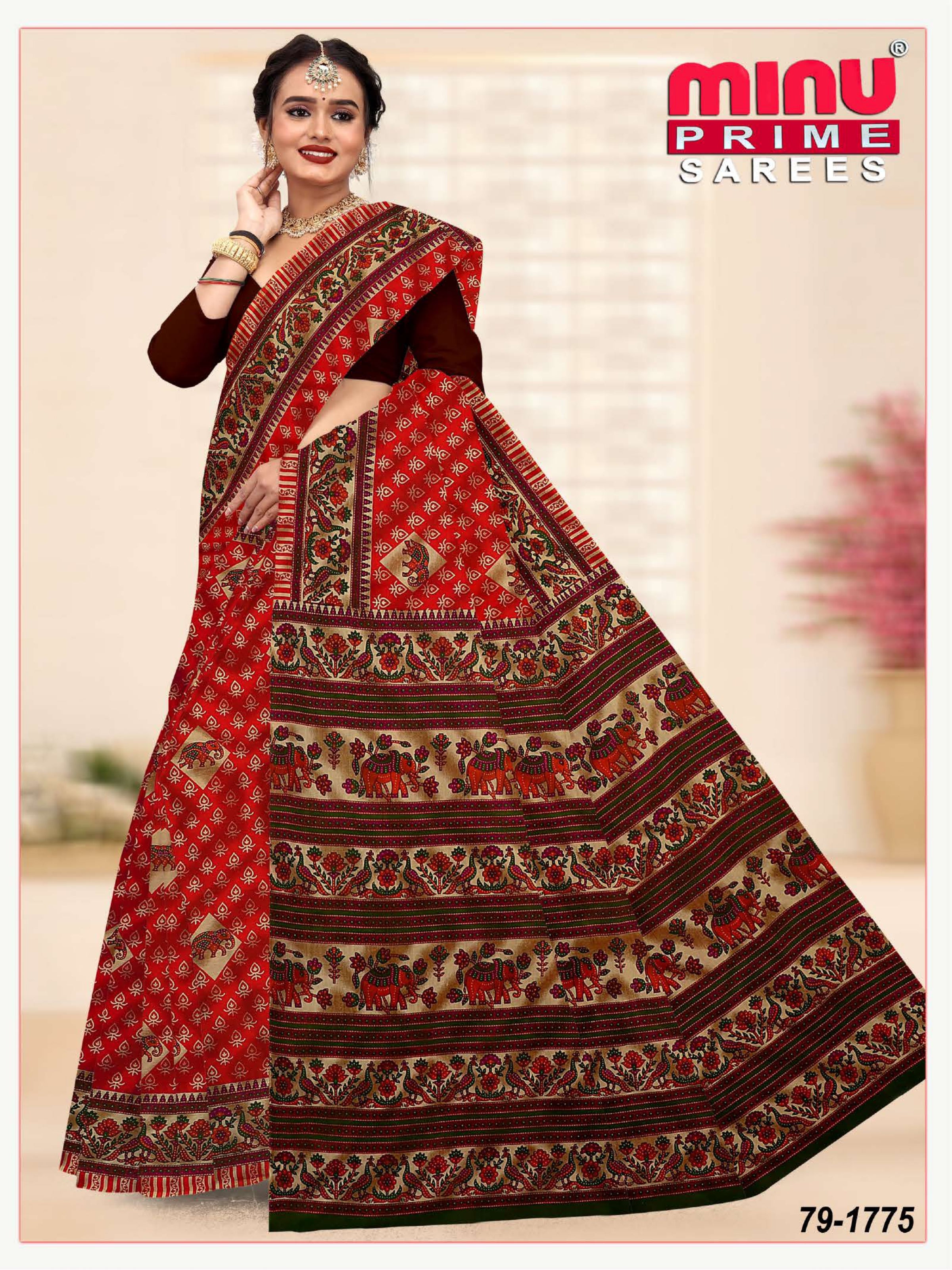 Saree Prime Block 4 (8 Pcs)