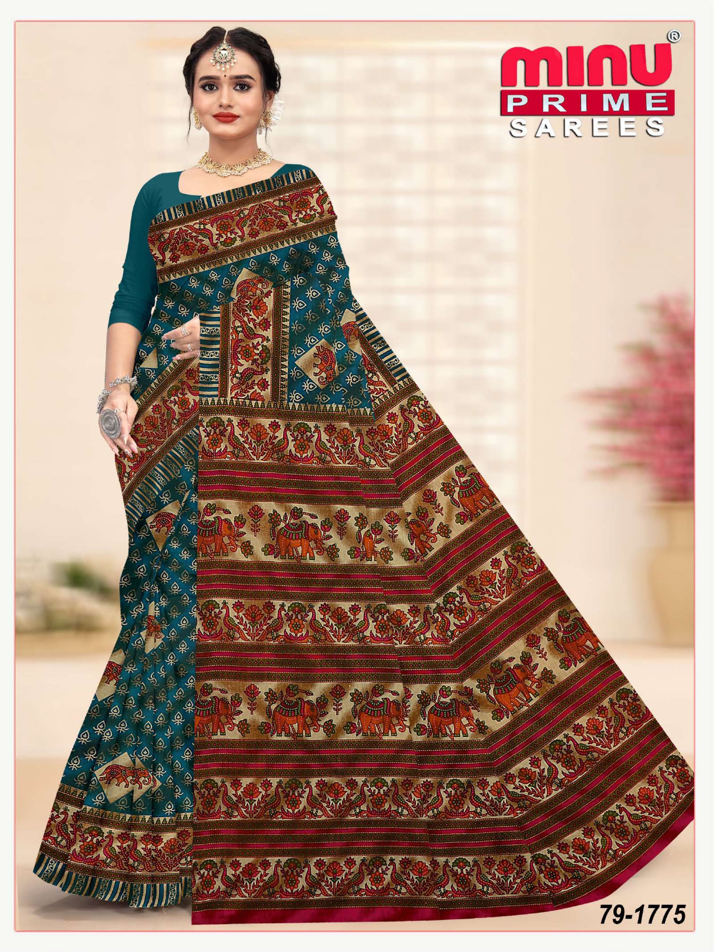 Saree Prime Block 4 (8 Pcs)
