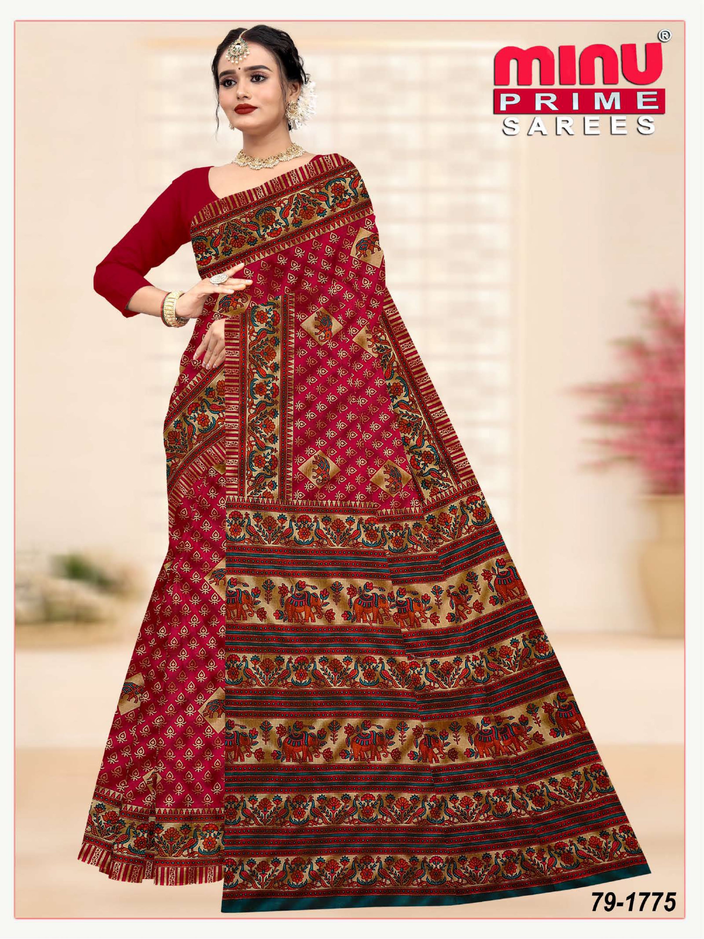 Saree Prime Block 4 (8 Pcs)