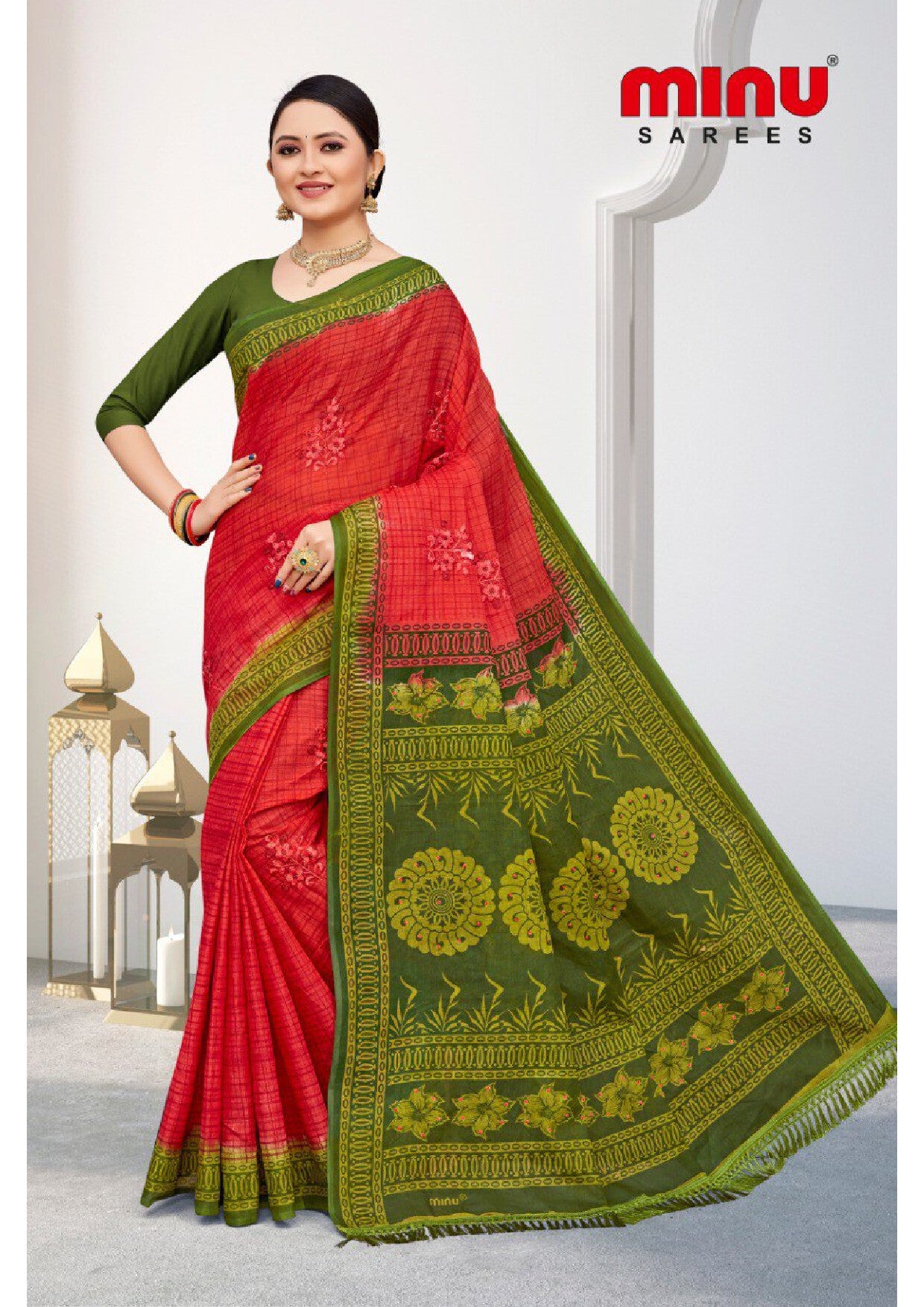 Embroidered Saree Print Festival EMB (Special Rate) (10P)