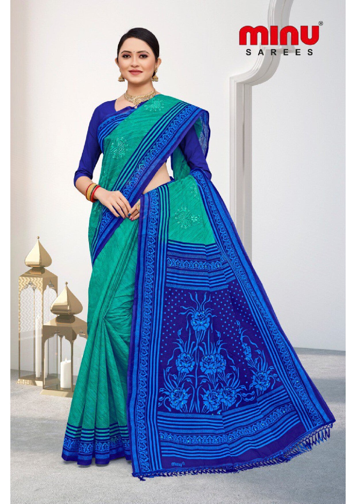 Embroidered Saree Print Festival EMB (Special Rate) (10P)