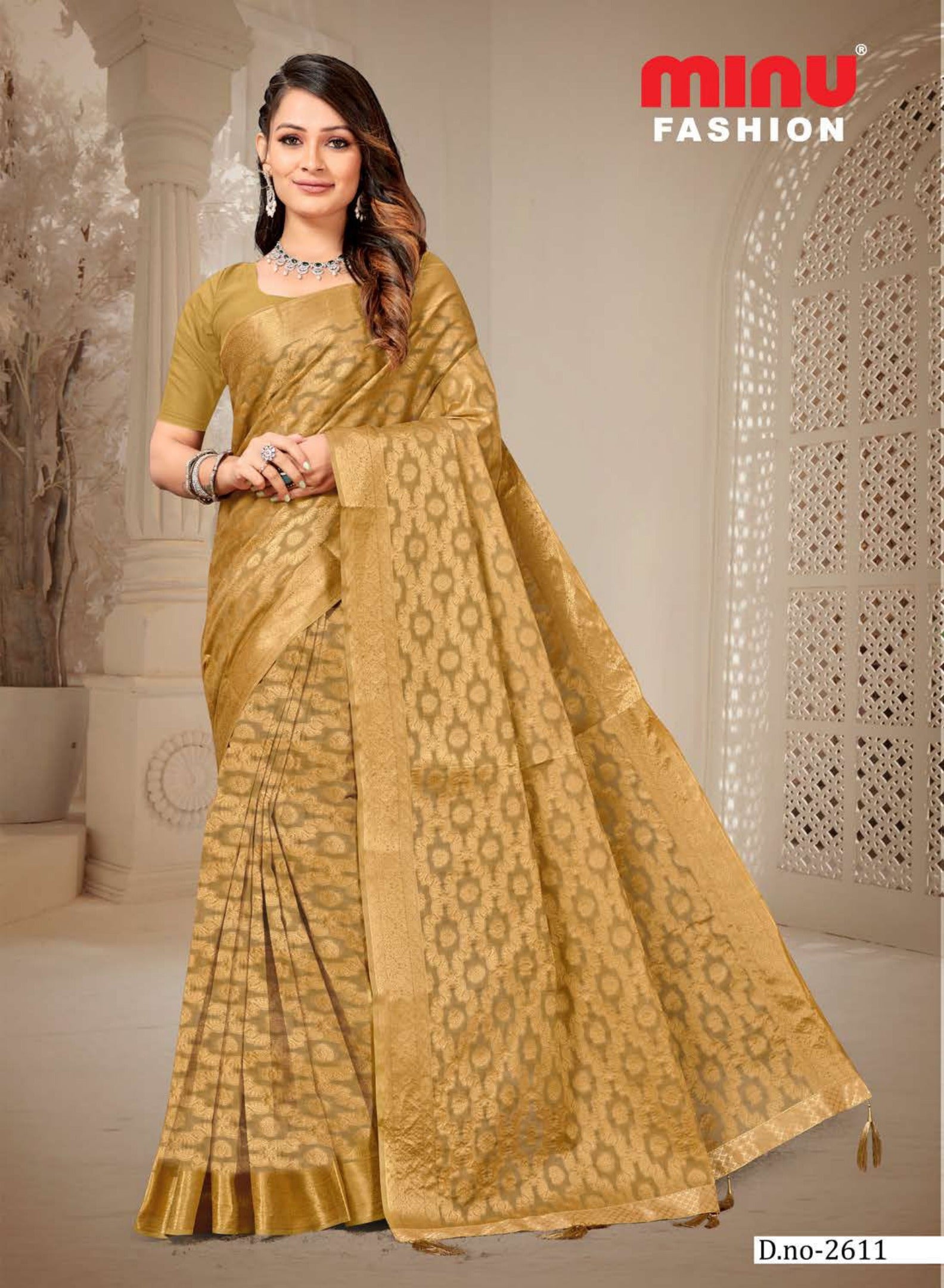 Embroidered Saree- Pure & Real vol-20 (8P)