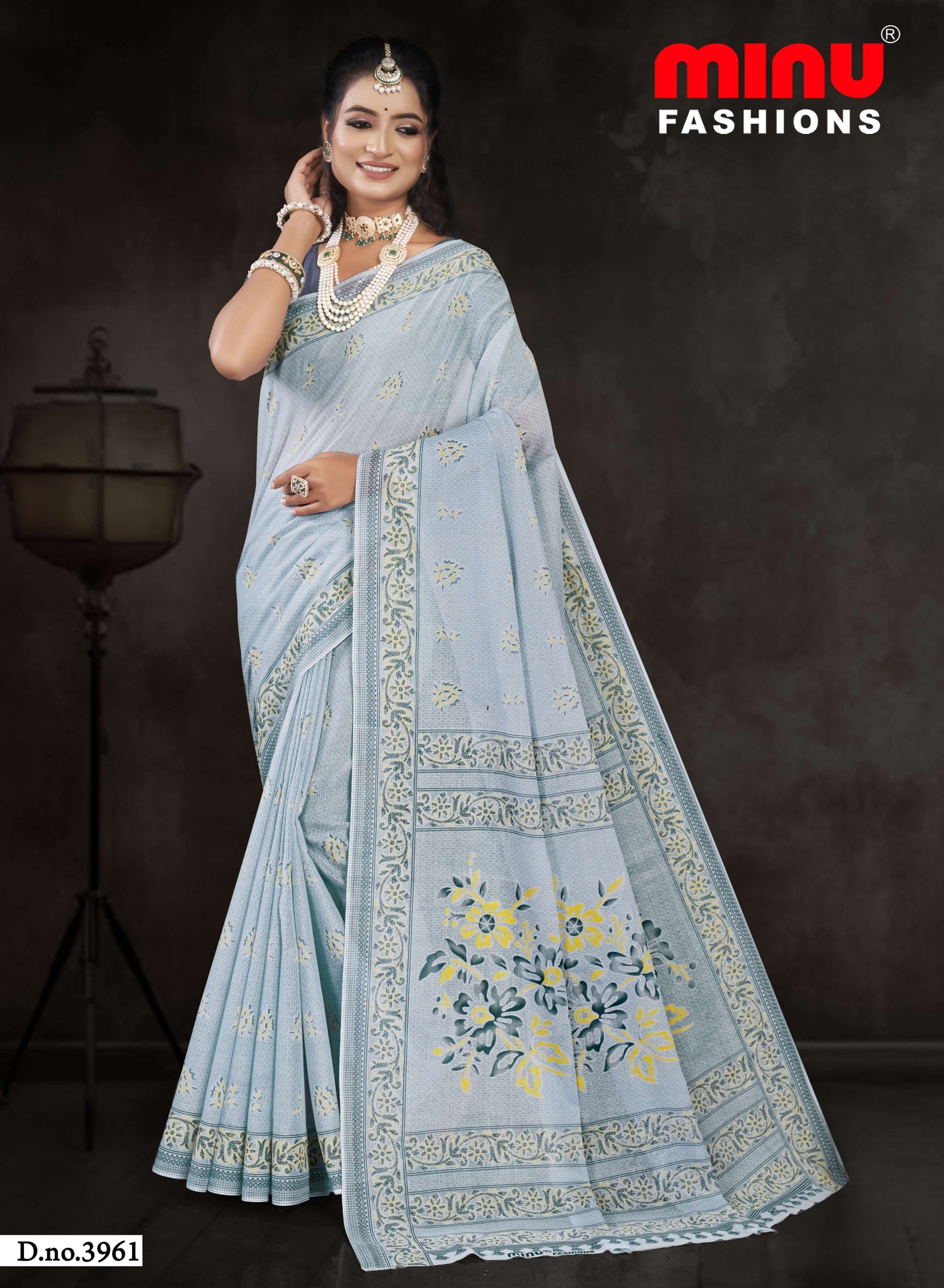 Printed Cotton Saree Rajanya Pestal Vol-2 (8 Pcs)
