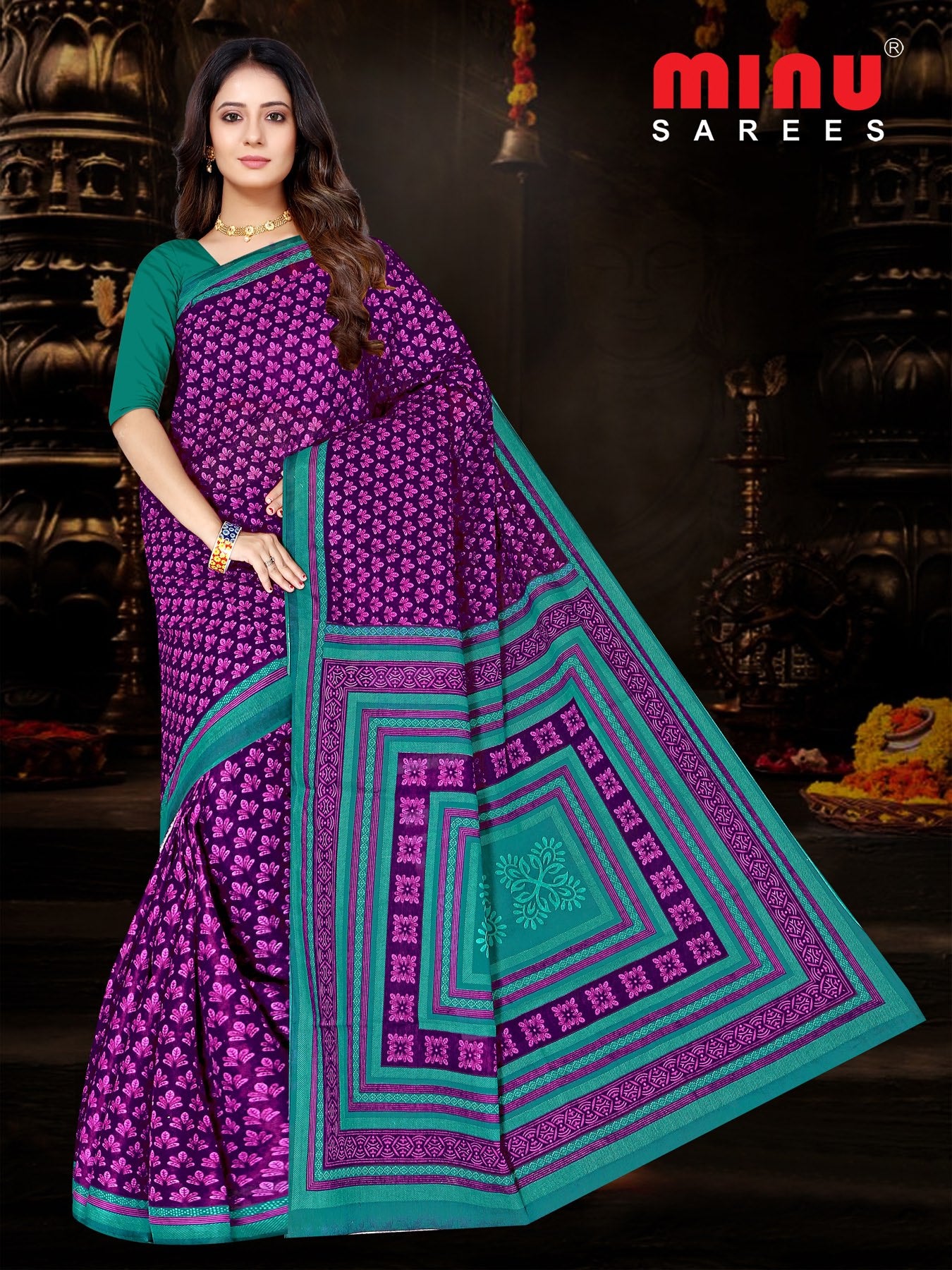 Best offers on cotton sarees for wholesalers online 
