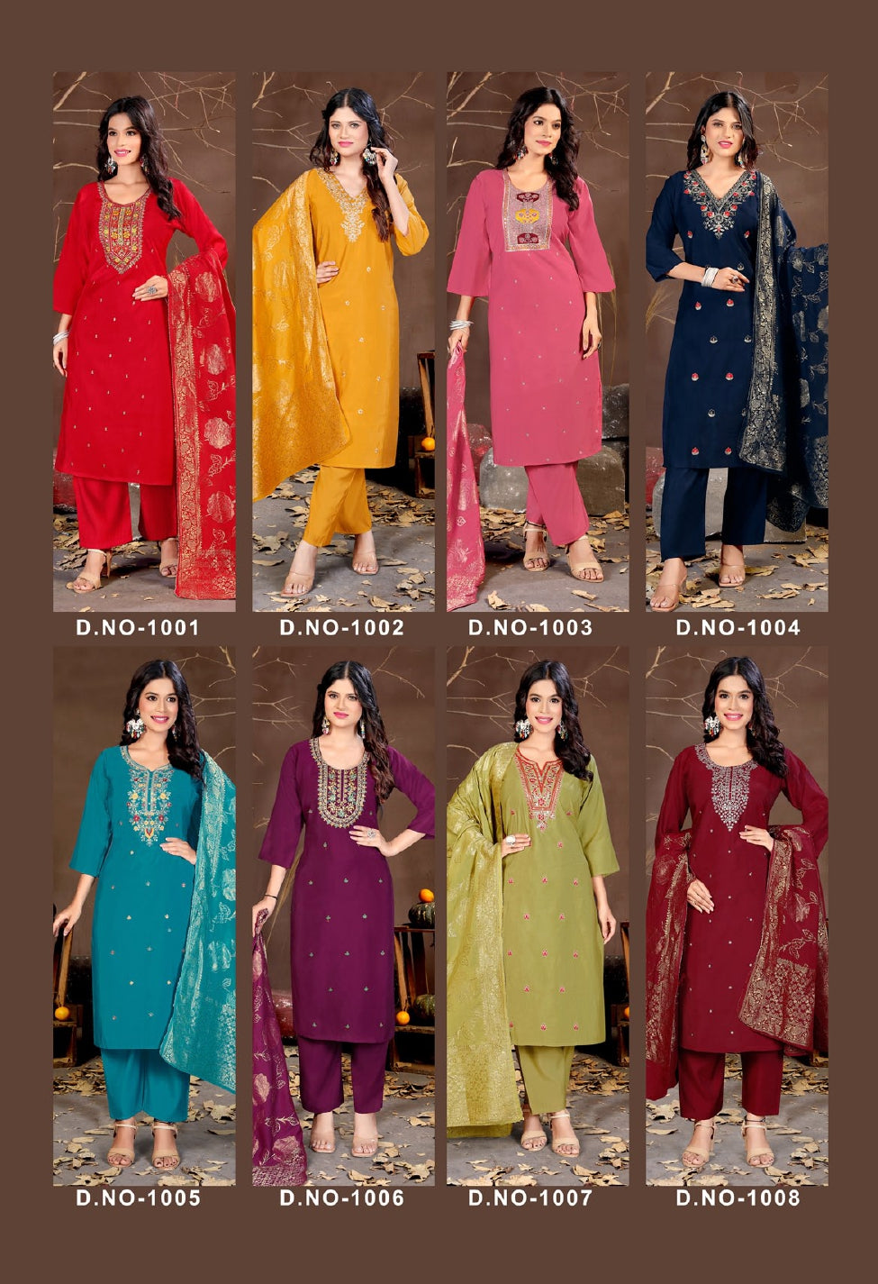 Riyasat (Vol - 01) Stitched Suit (8 Pcs)