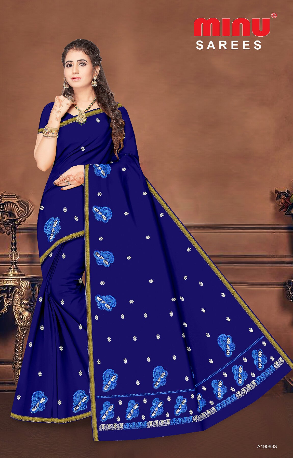 Sayema EMB Saree (Special Rate) (8P)