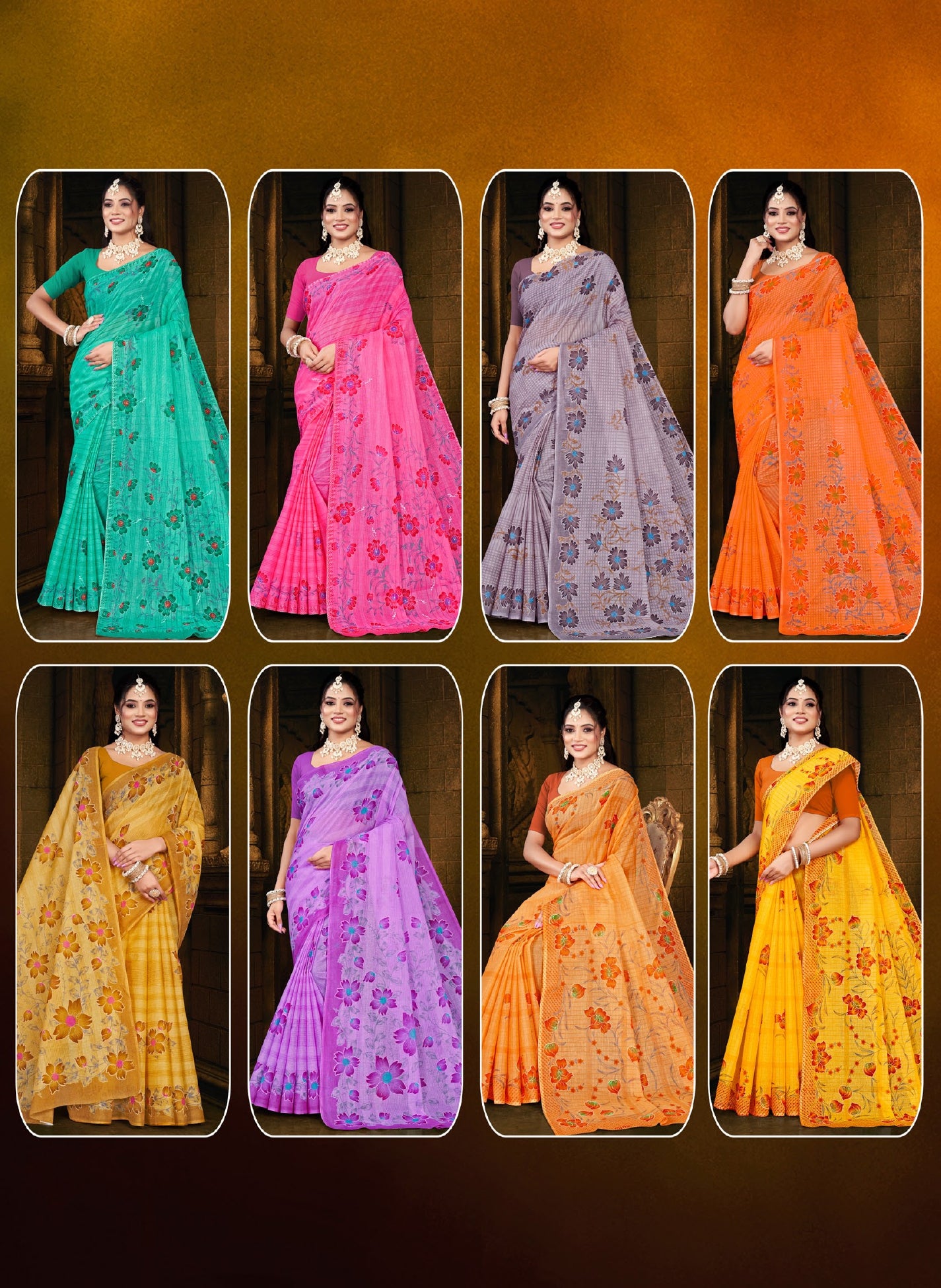 Saree Star Beauty Vol-2 (Special Rate) (8 Pcs)
