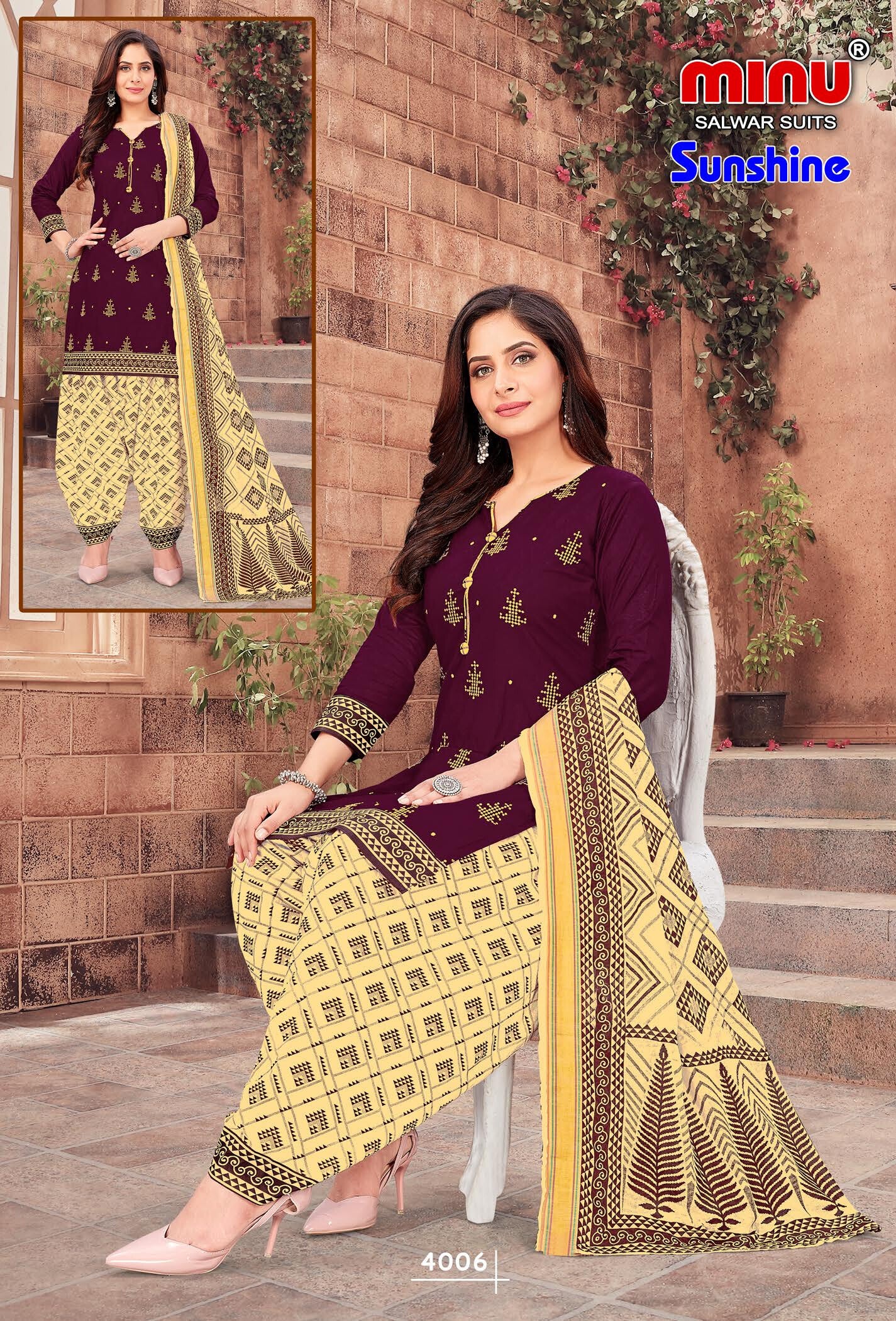 beautiful cotton salwar suit at wholesale price