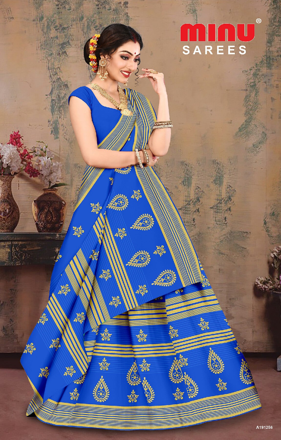 Surbhi EMB Saree (Special Rate) 8pcs