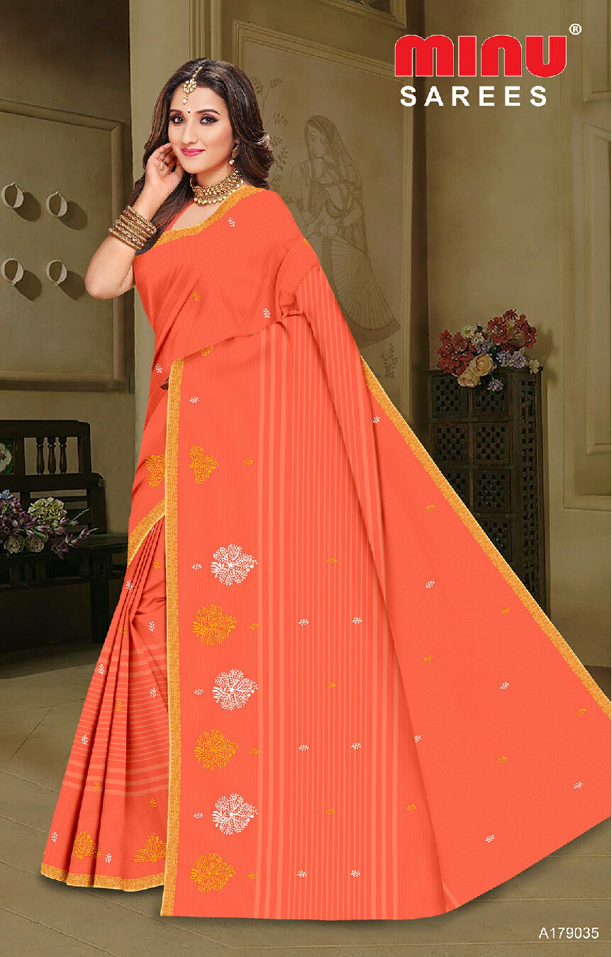 Embroidered Saree Shanaya EMB (Special Rate)(8P)