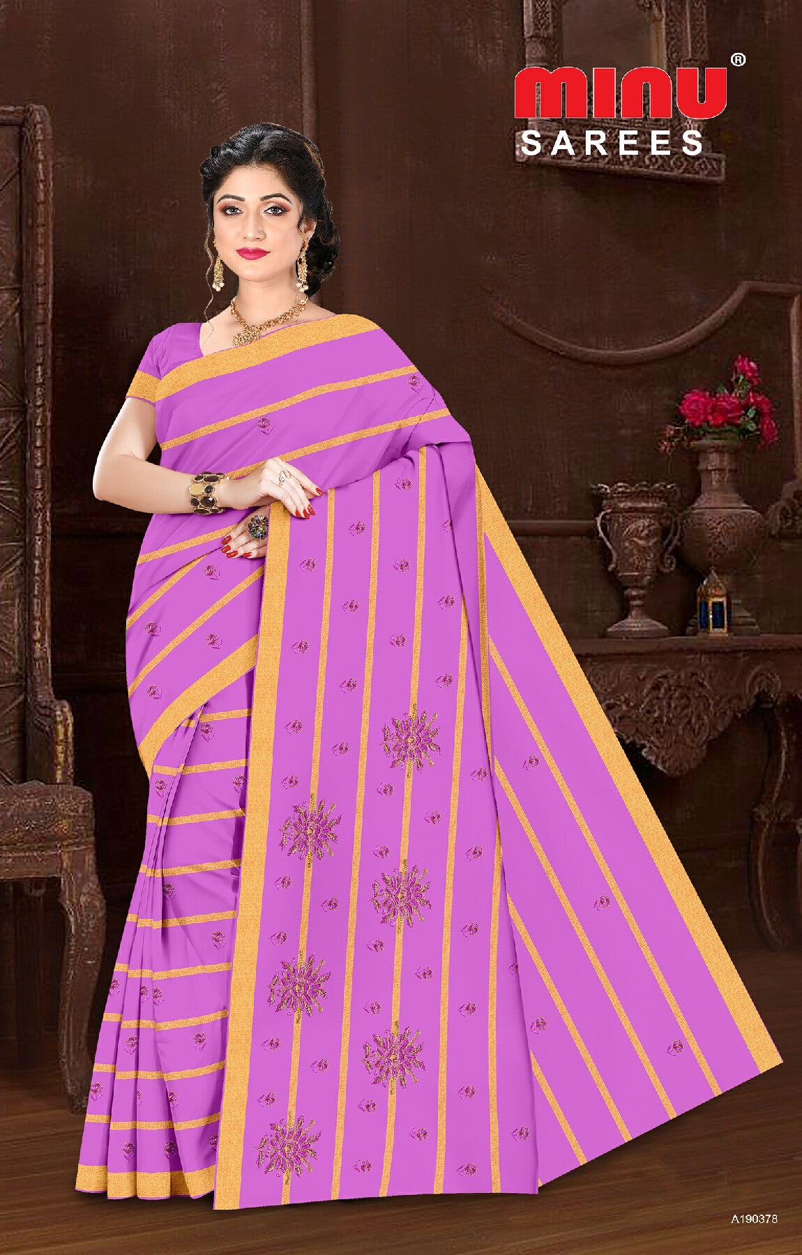 Simran EMB Saree (Special Rate) (8P)