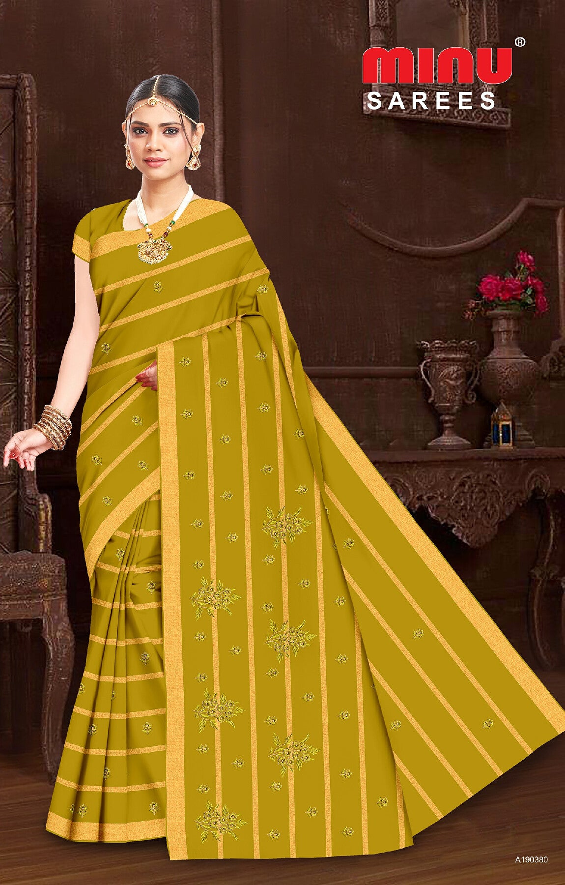 Simran EMB Saree (Special Rate) (8P)