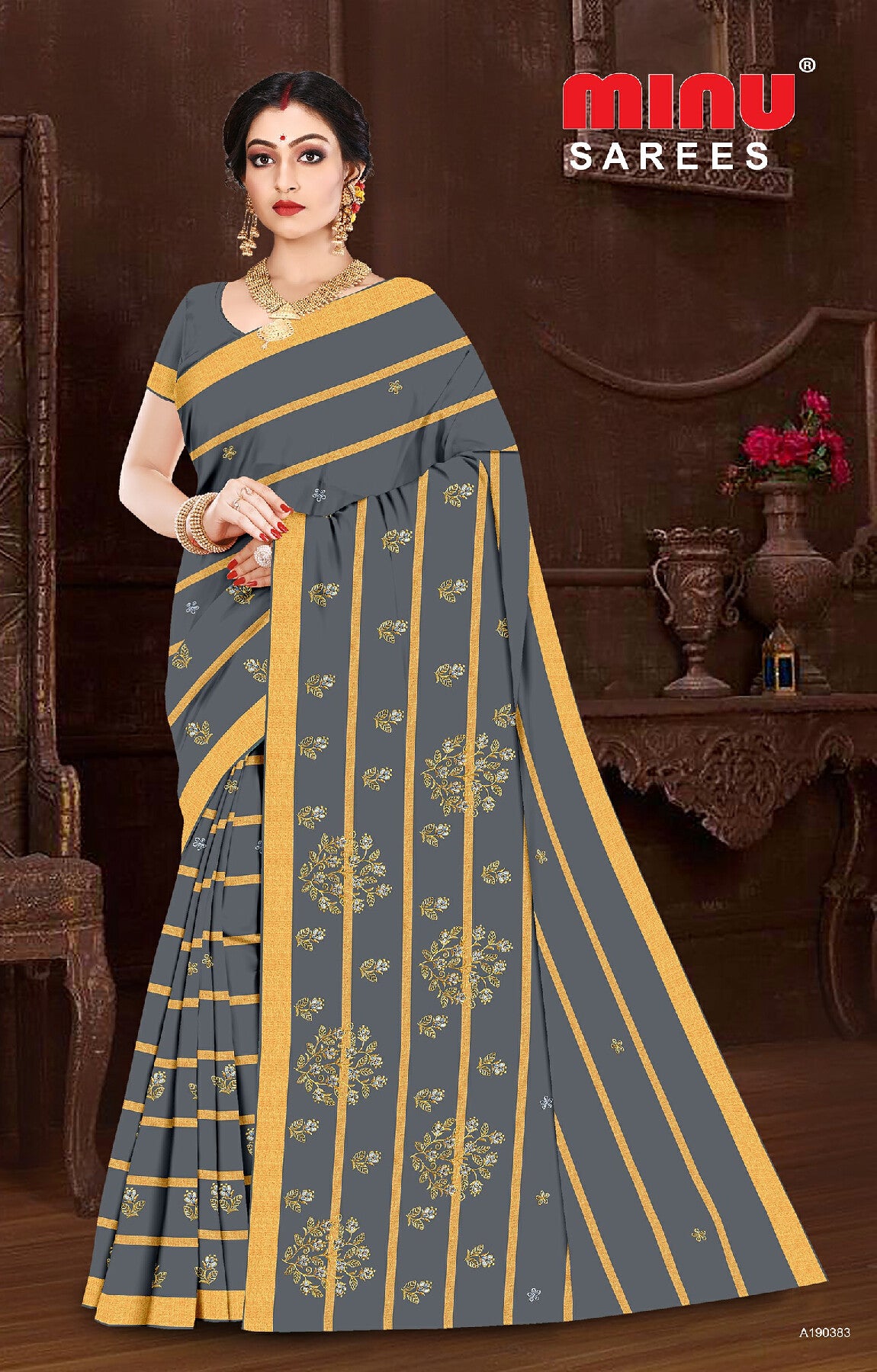 Simran EMB Saree (Special Rate) (8P)